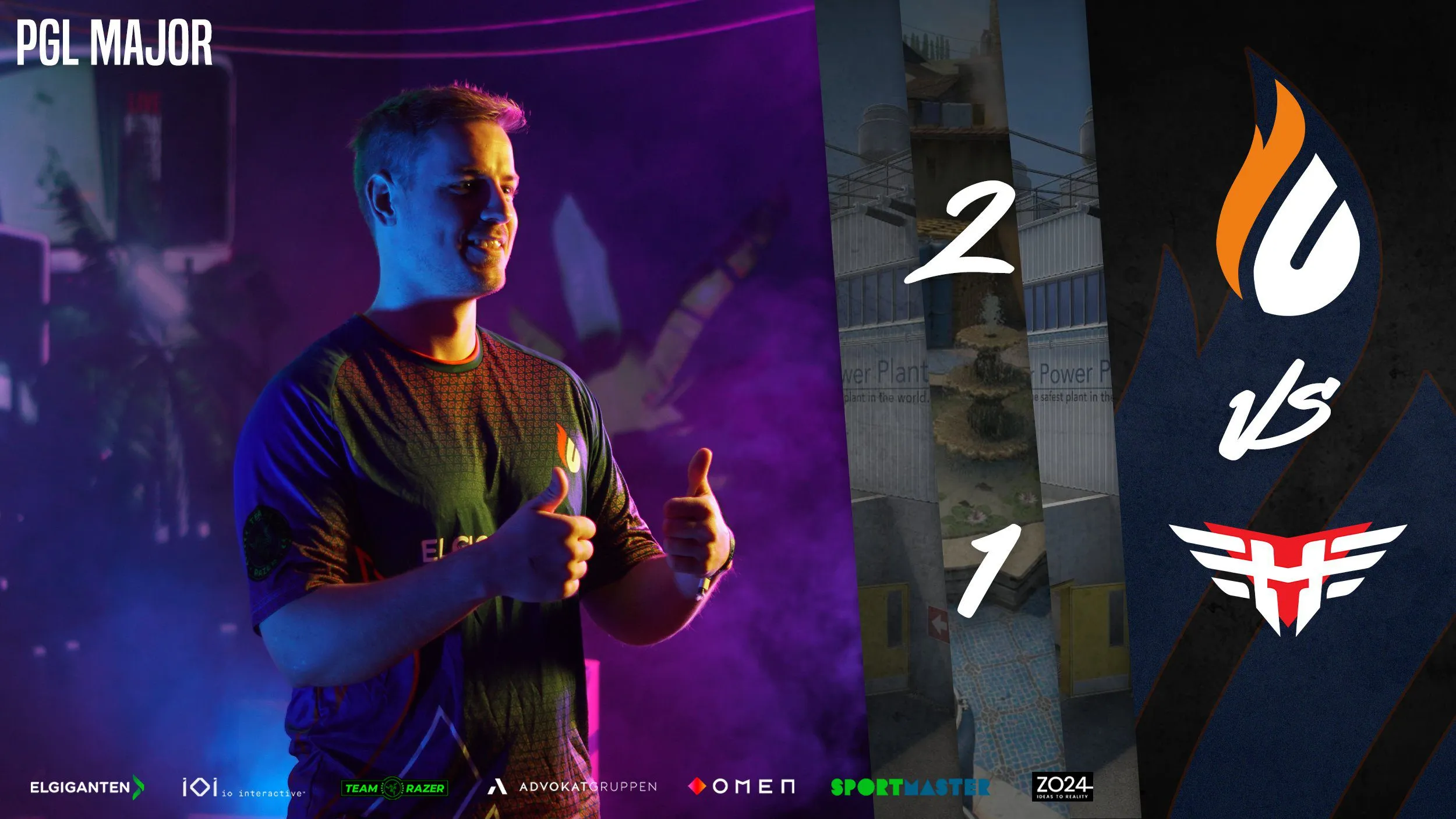 The CPHFlames beat Heroic