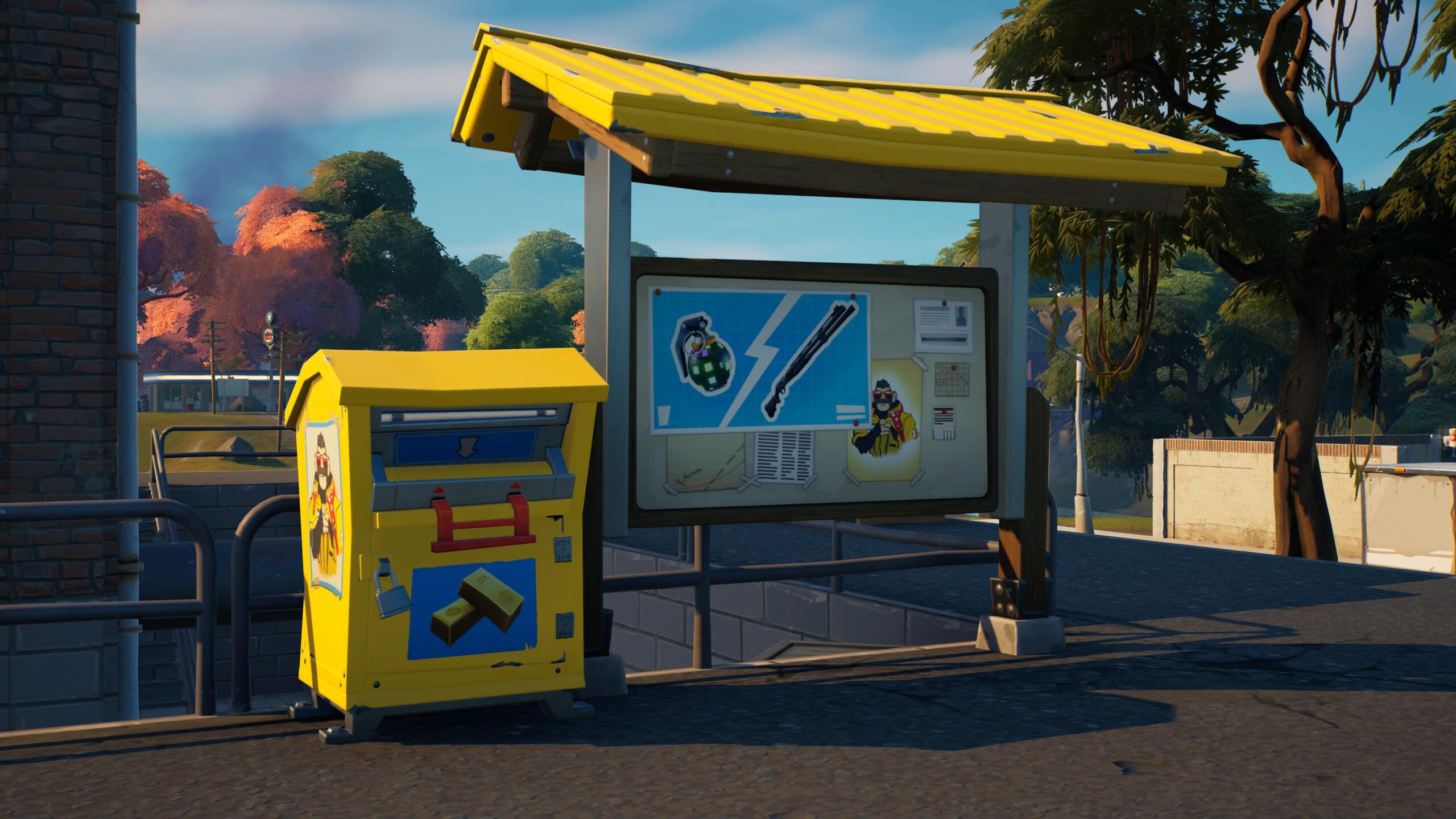 Fortnite War Effort board