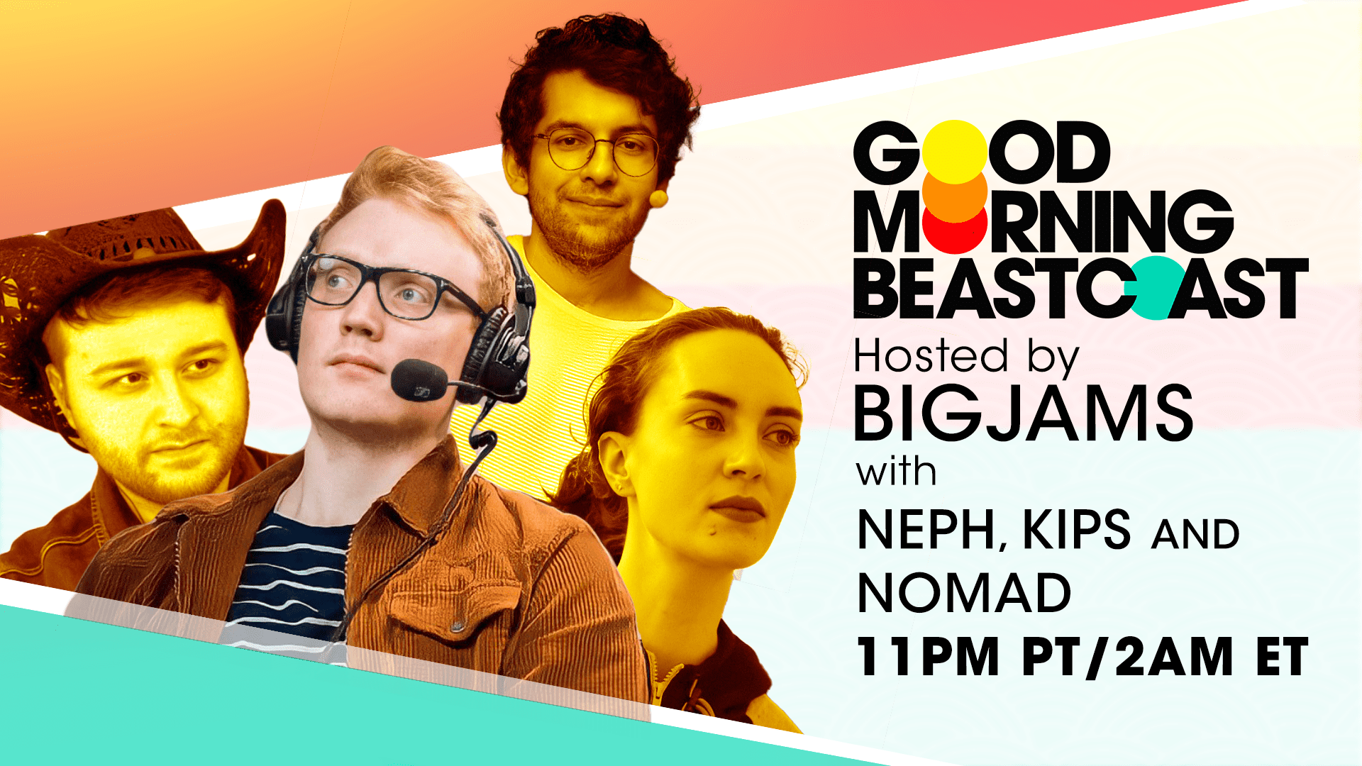 Beastcoast poster for their International 10 shows