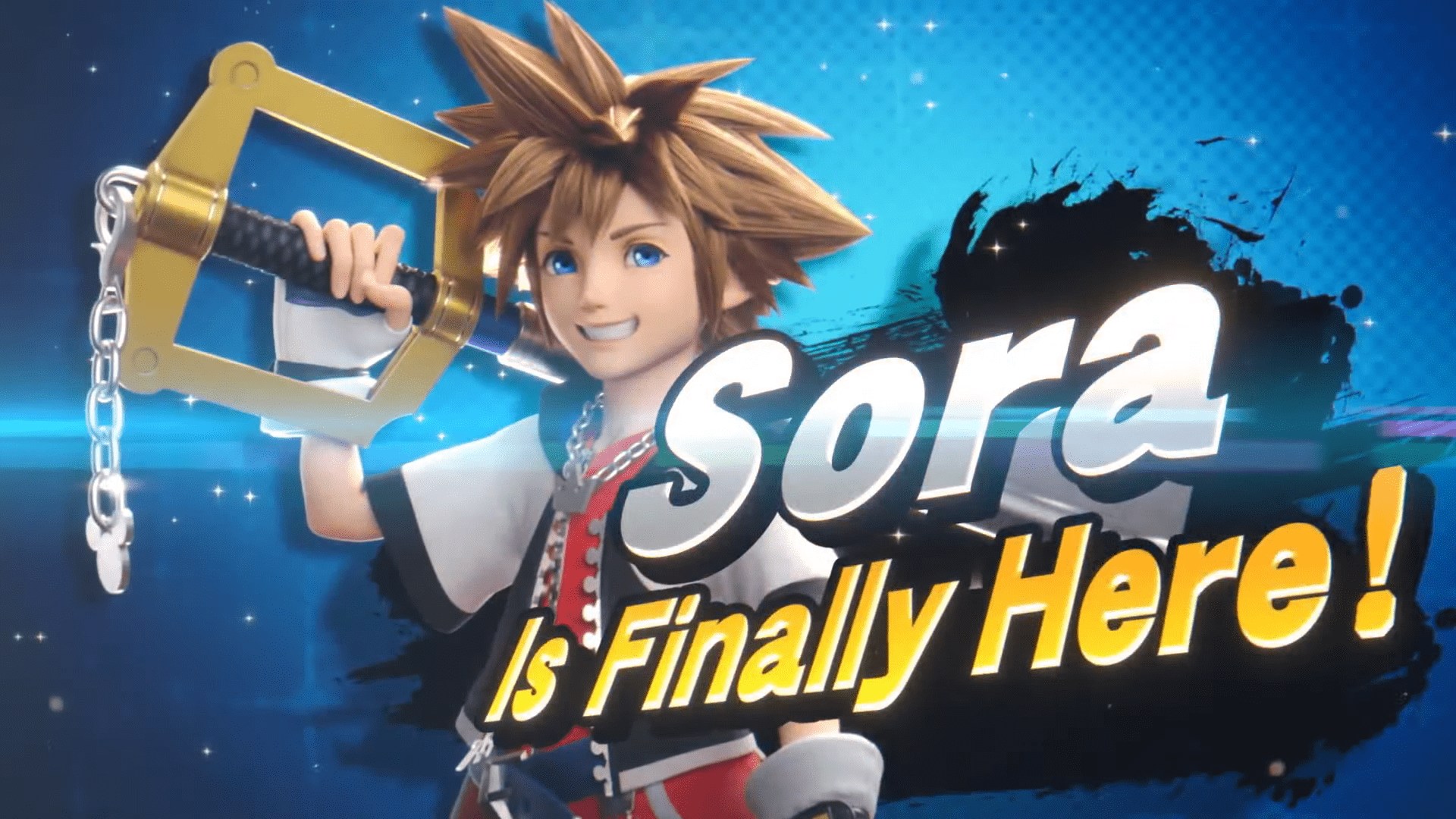 Sora is revealed for Smash Ultimate.