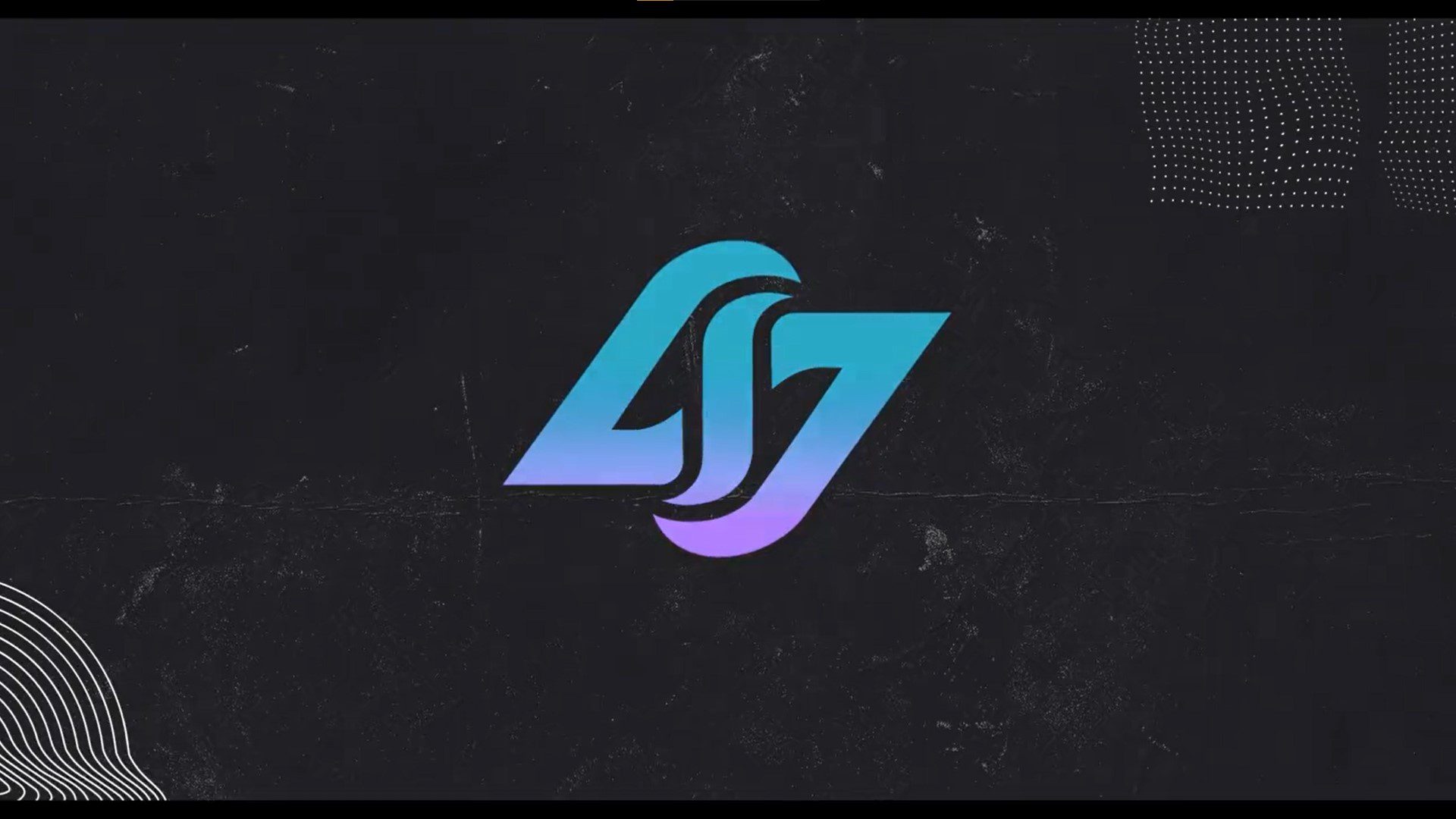 The CLG logo from their VALORANT roster announcement video
