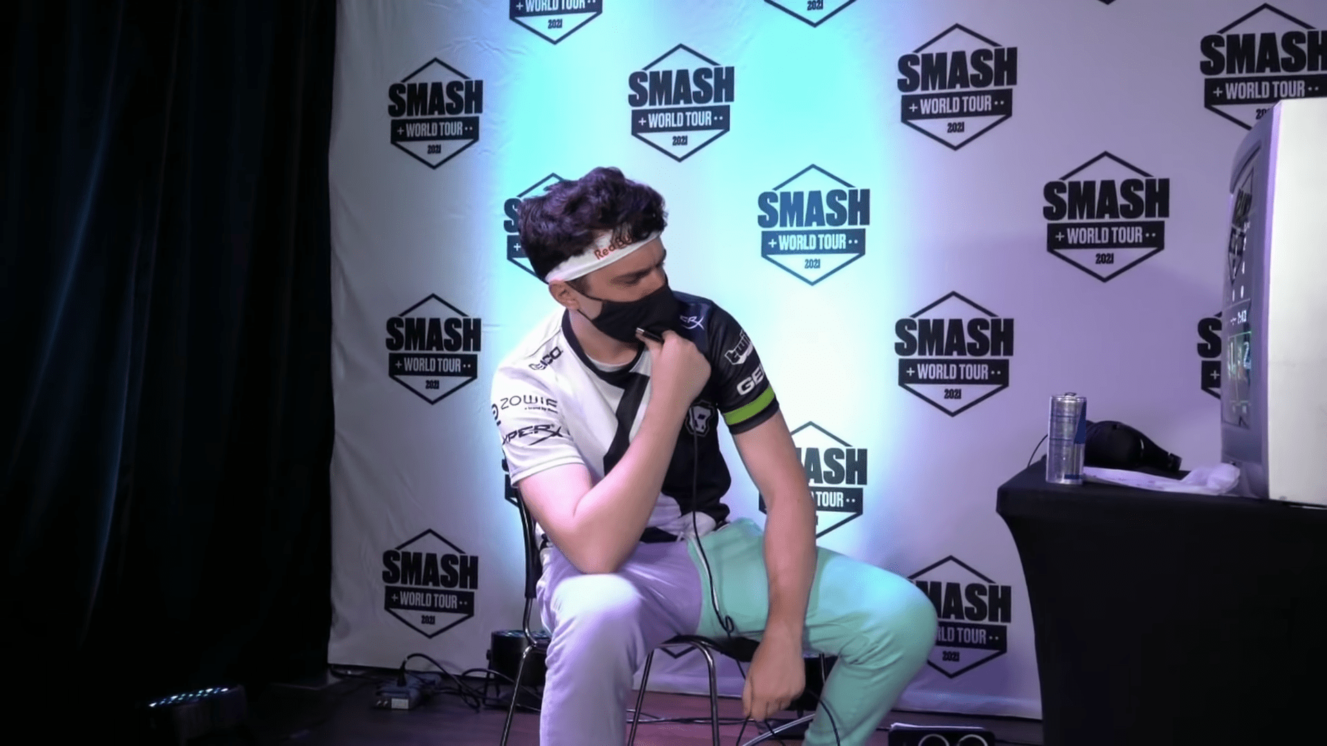 Plup poses after winning the SWT NA West Melee Regional Finals.