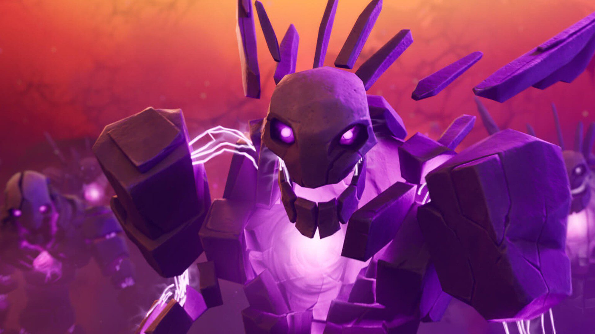 Fortnite destroy the sideways rocks