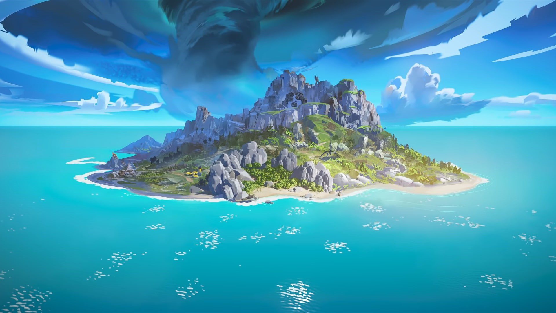 Storm Point map in Apex Legends: Escape