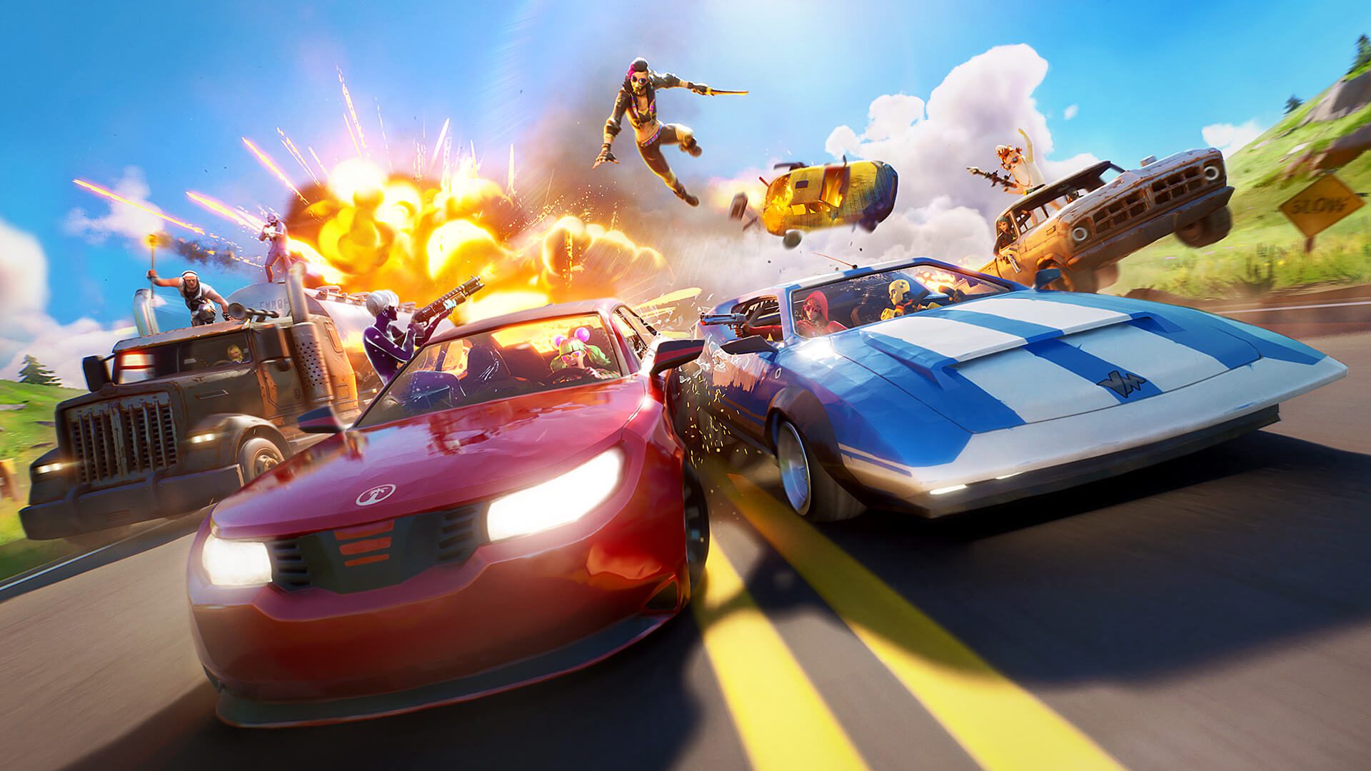 Ember needs players to emote within 5 meters of a vehicle that's smoking in Fortnite Season 8