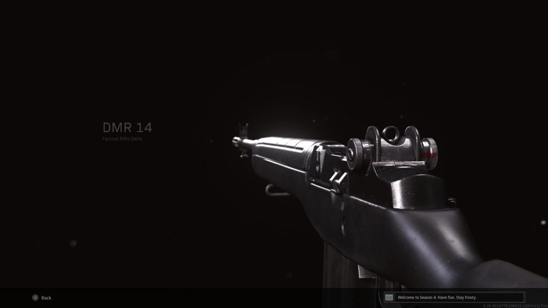 DMR-14 loadout in Warzone