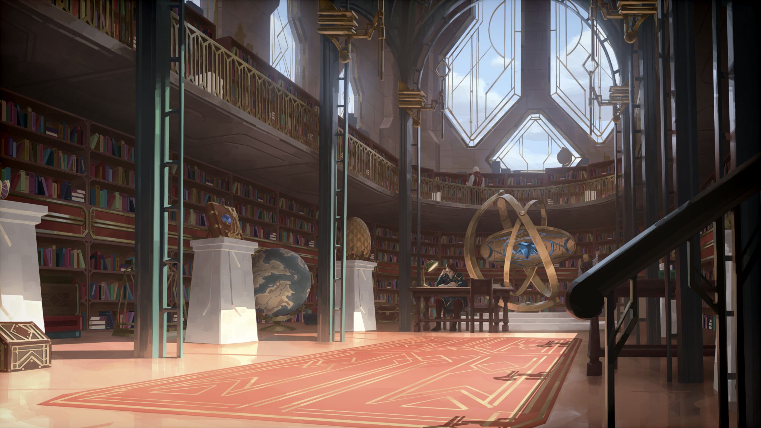This library is the location of one of the easter eggs in the Riot X Arcane game, a new event with tons of free rewards.