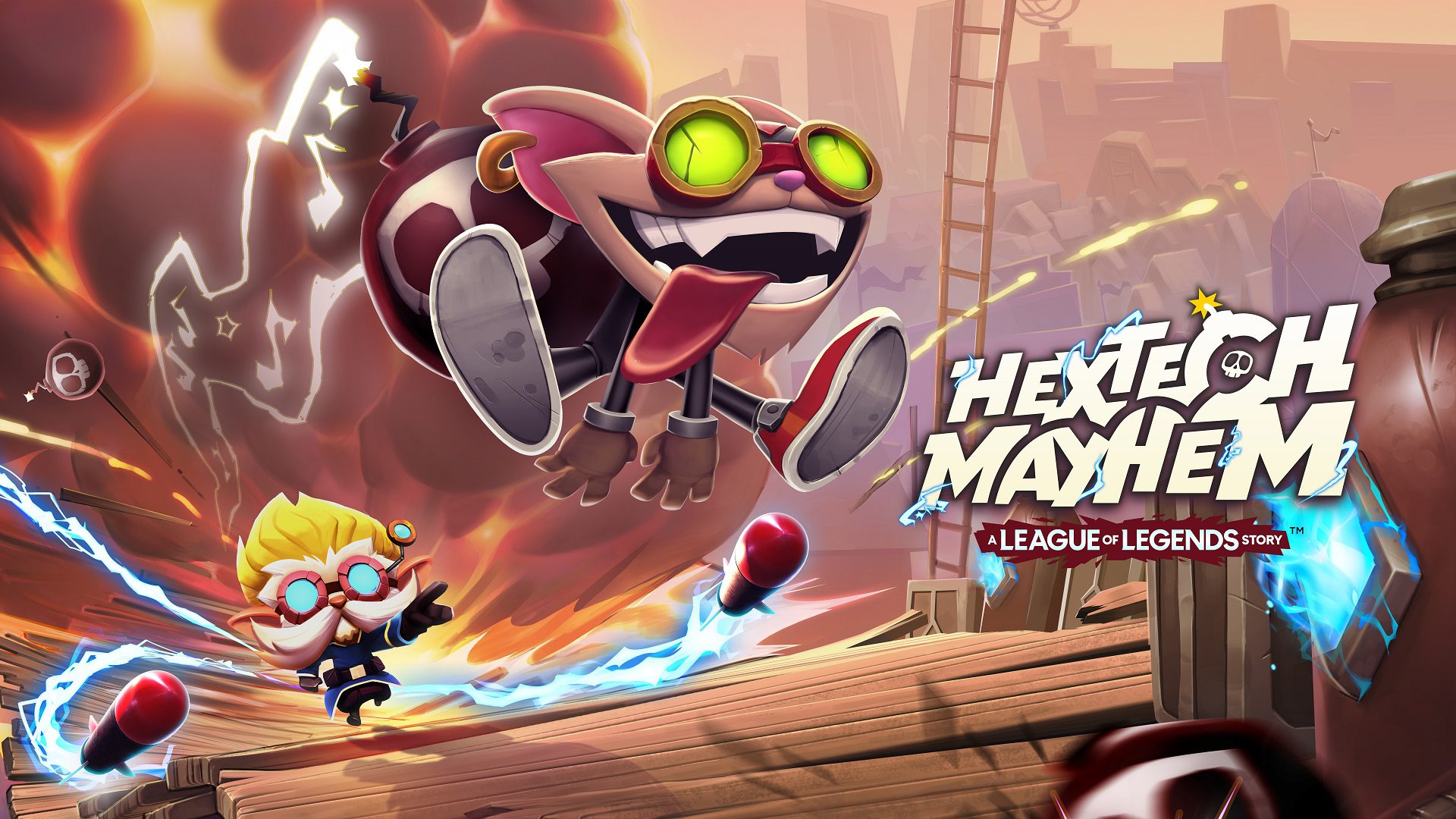 Hextech Mayhem: A League of Legends Story stars Ziggs, the explosive yordle