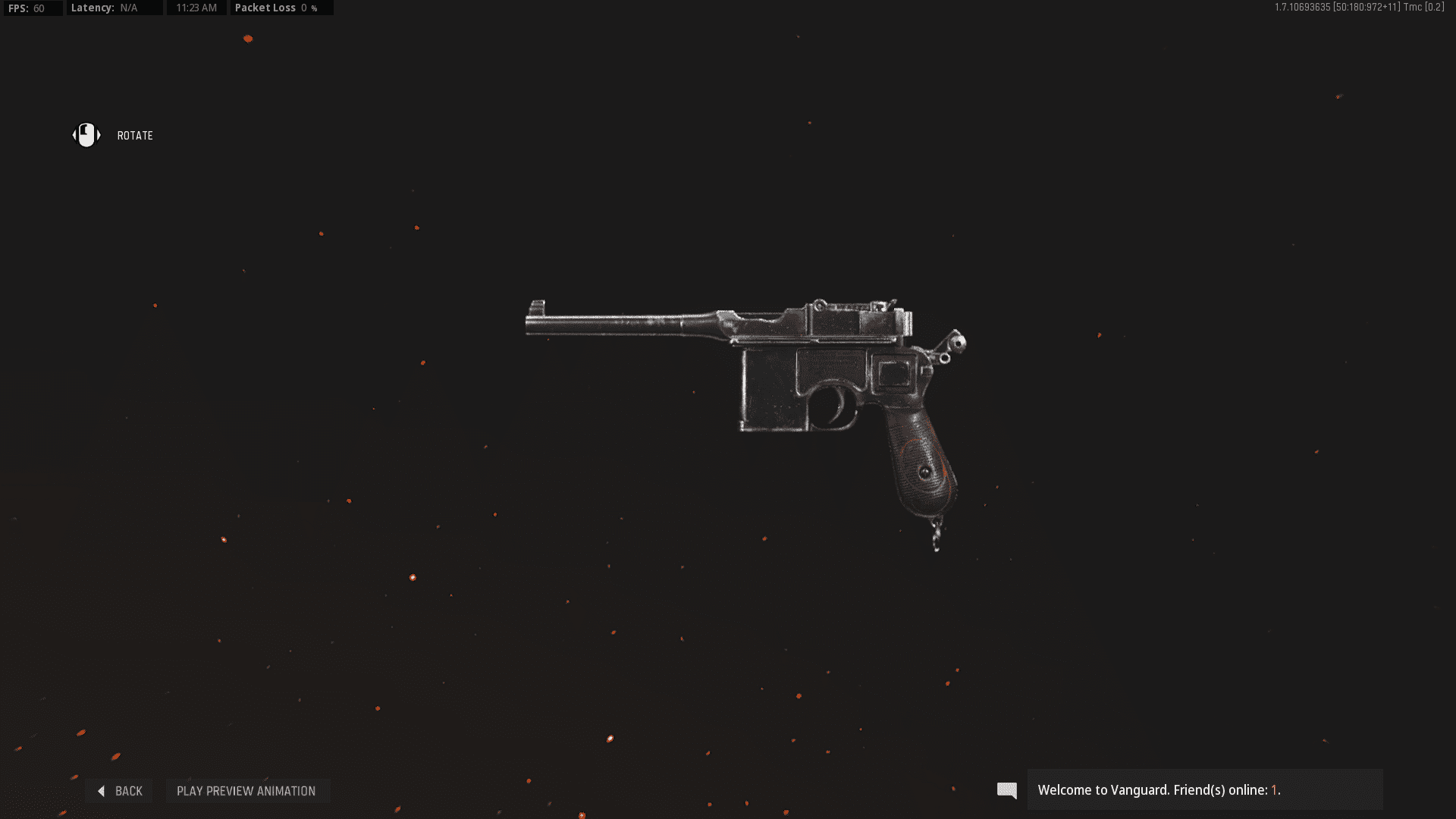 Machine Pistol loadout in Call of Duty: Vanguard