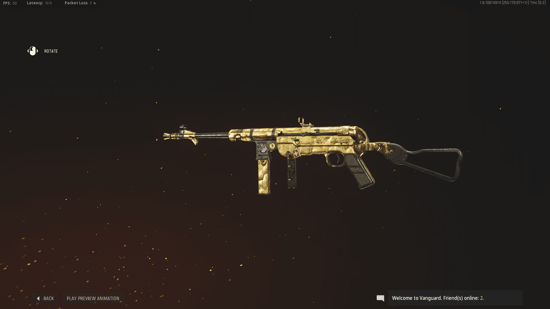 Competitive MP40 loadout in Vanguard