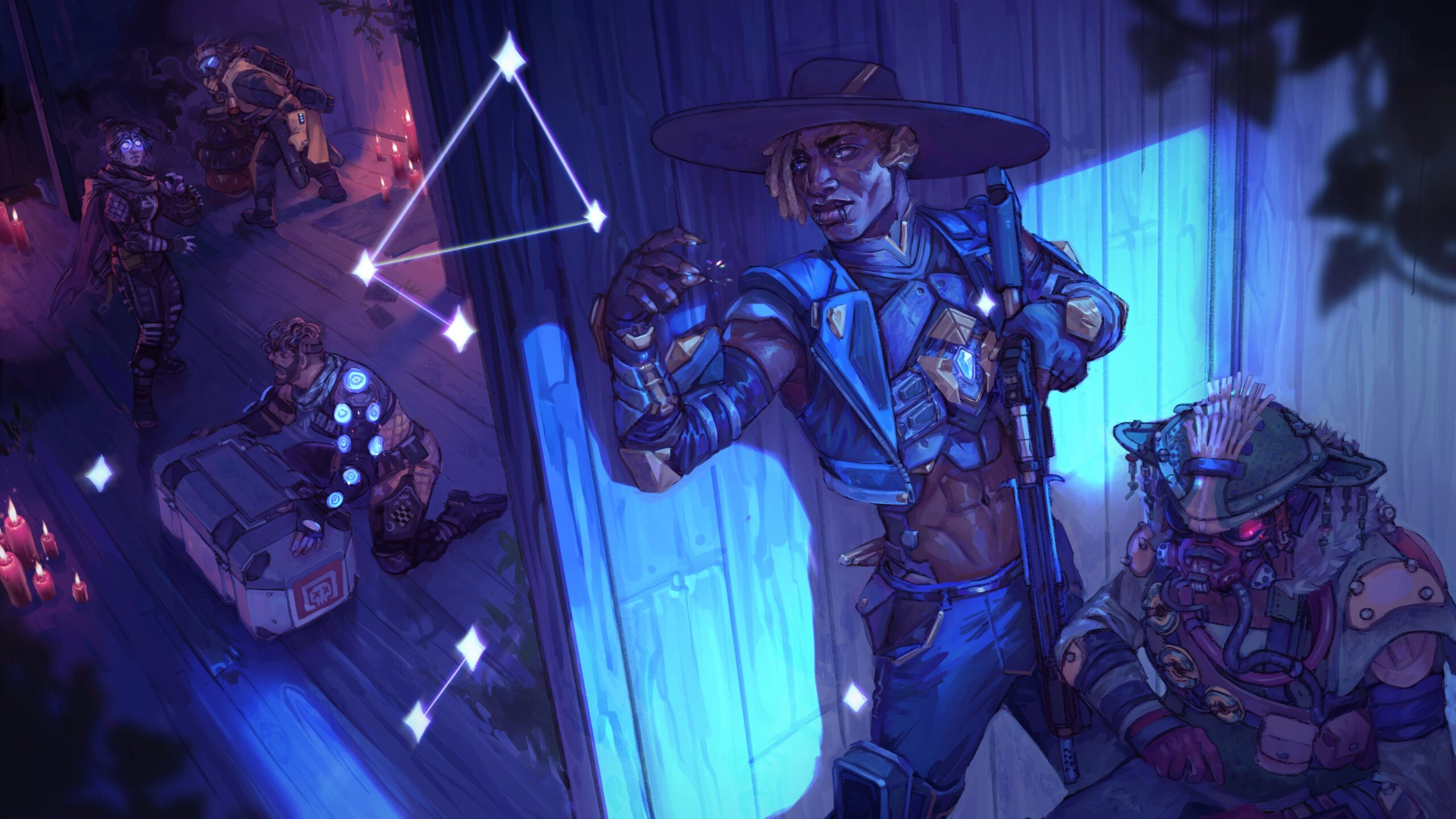 The final Emergence Community Created load screen for Apex Legends