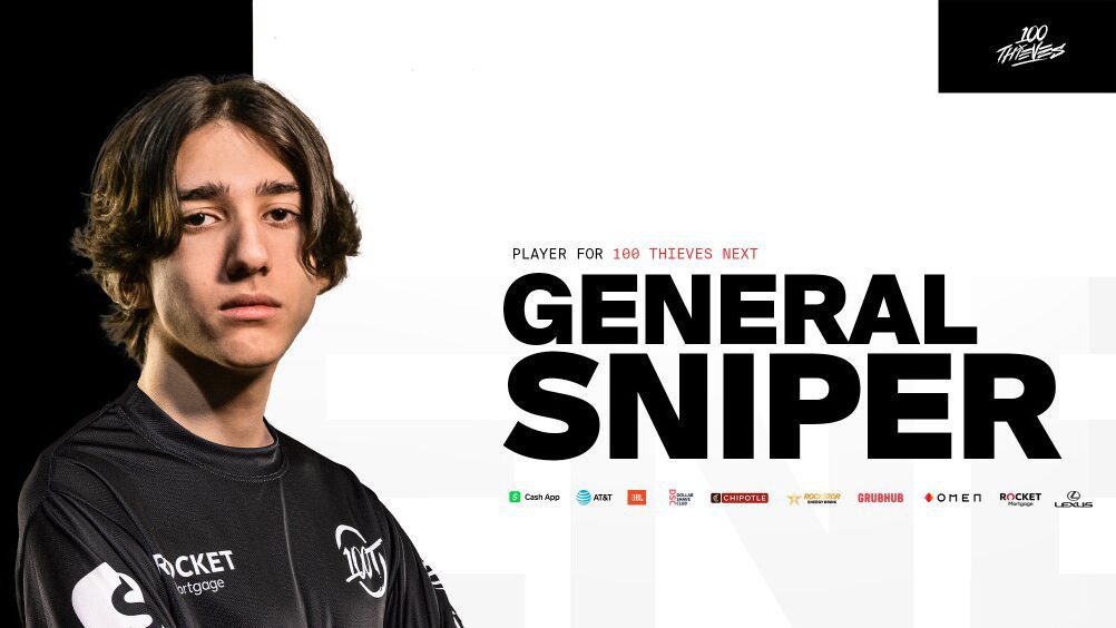 General Sniper joins 100 Thieves Next