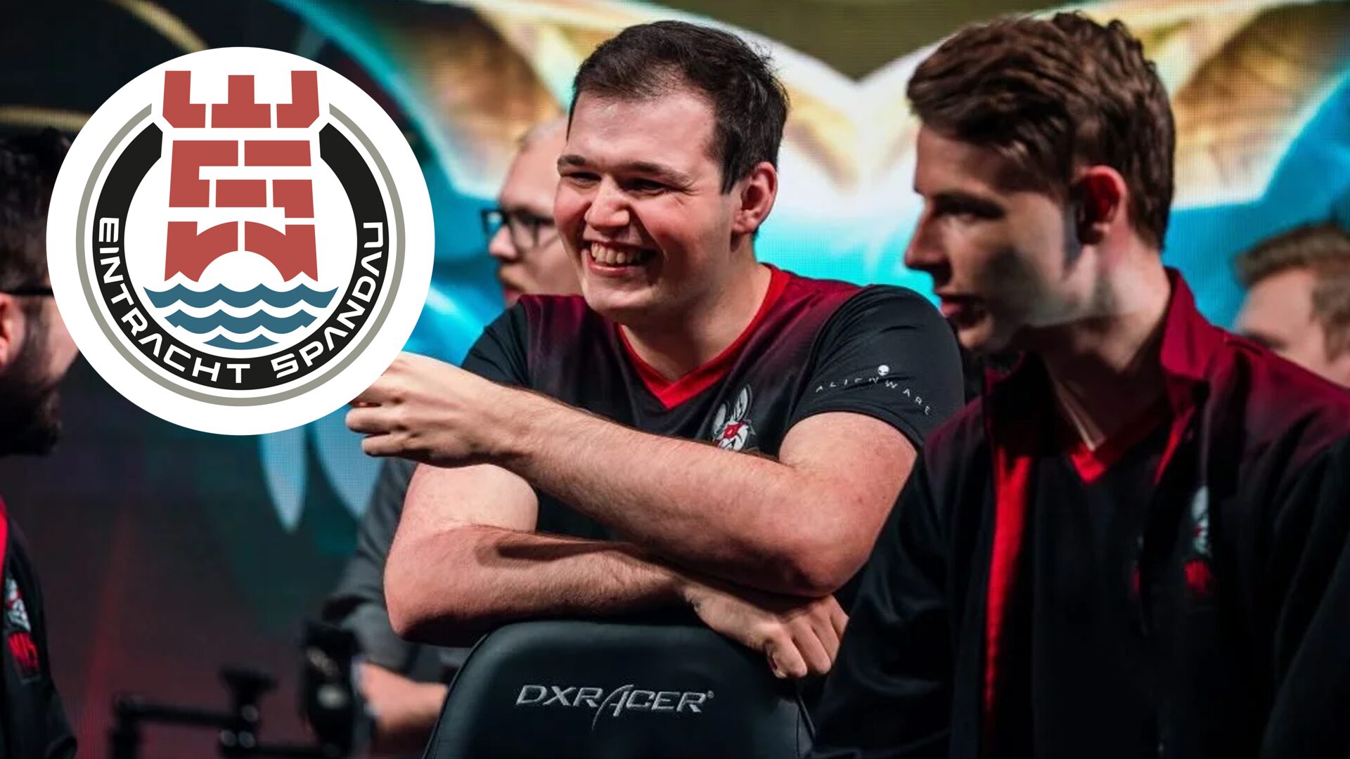 obsess looking at team logo