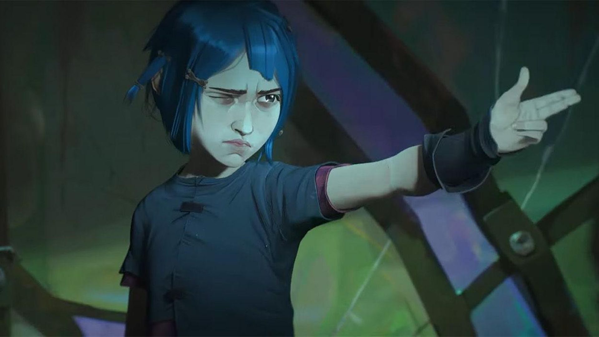 Powder in "Arcane."