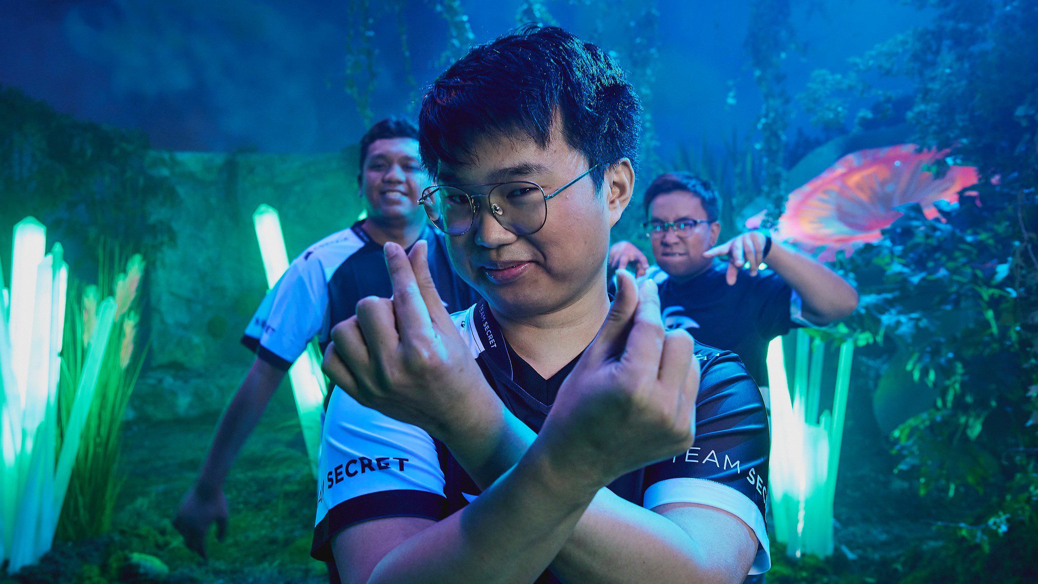 Team Secret at VALORANT Champions Day 5