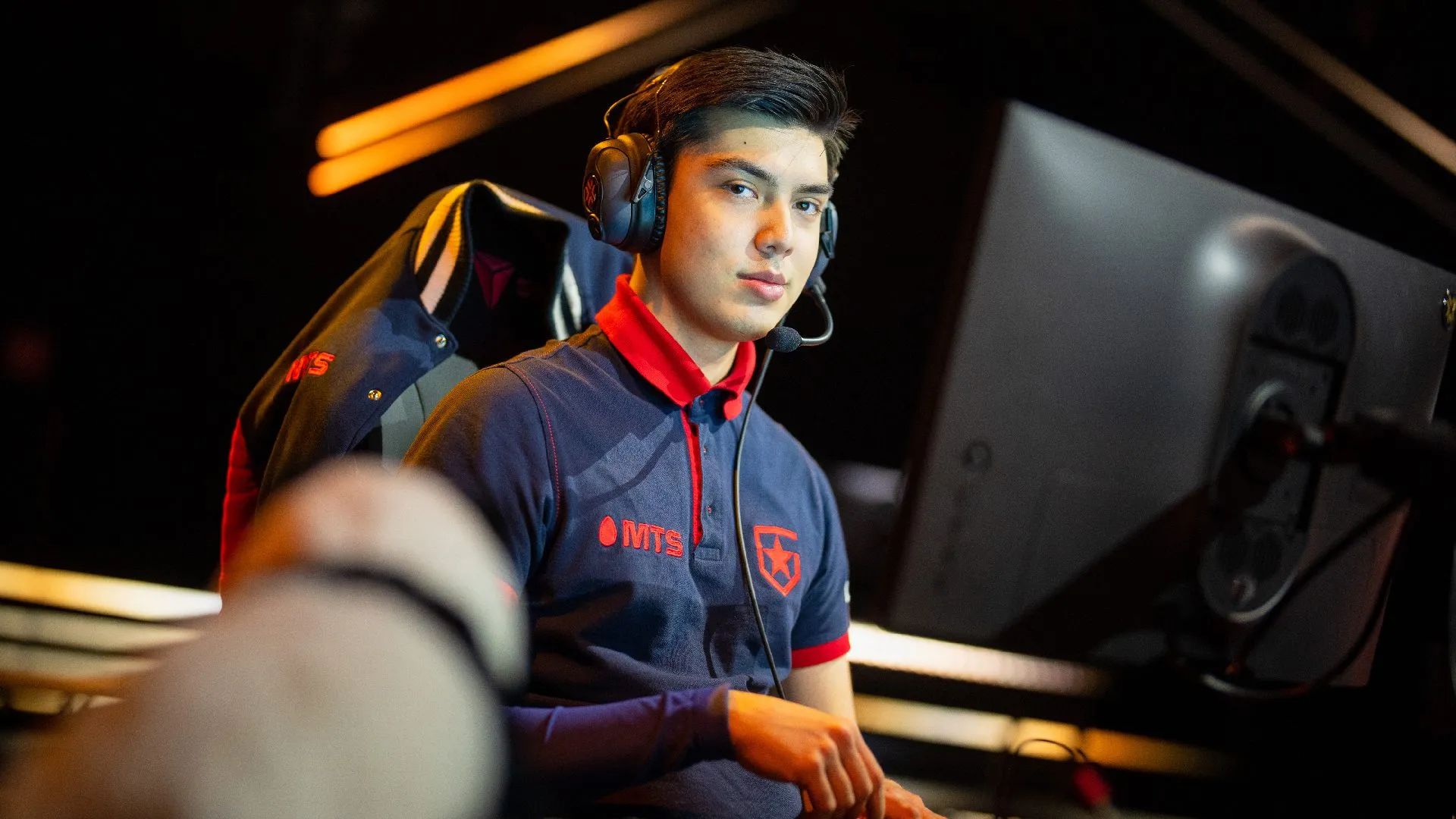 Ayaz "nAts" Akhmetshin of Gambit Esports competes at the VALORANT Champions