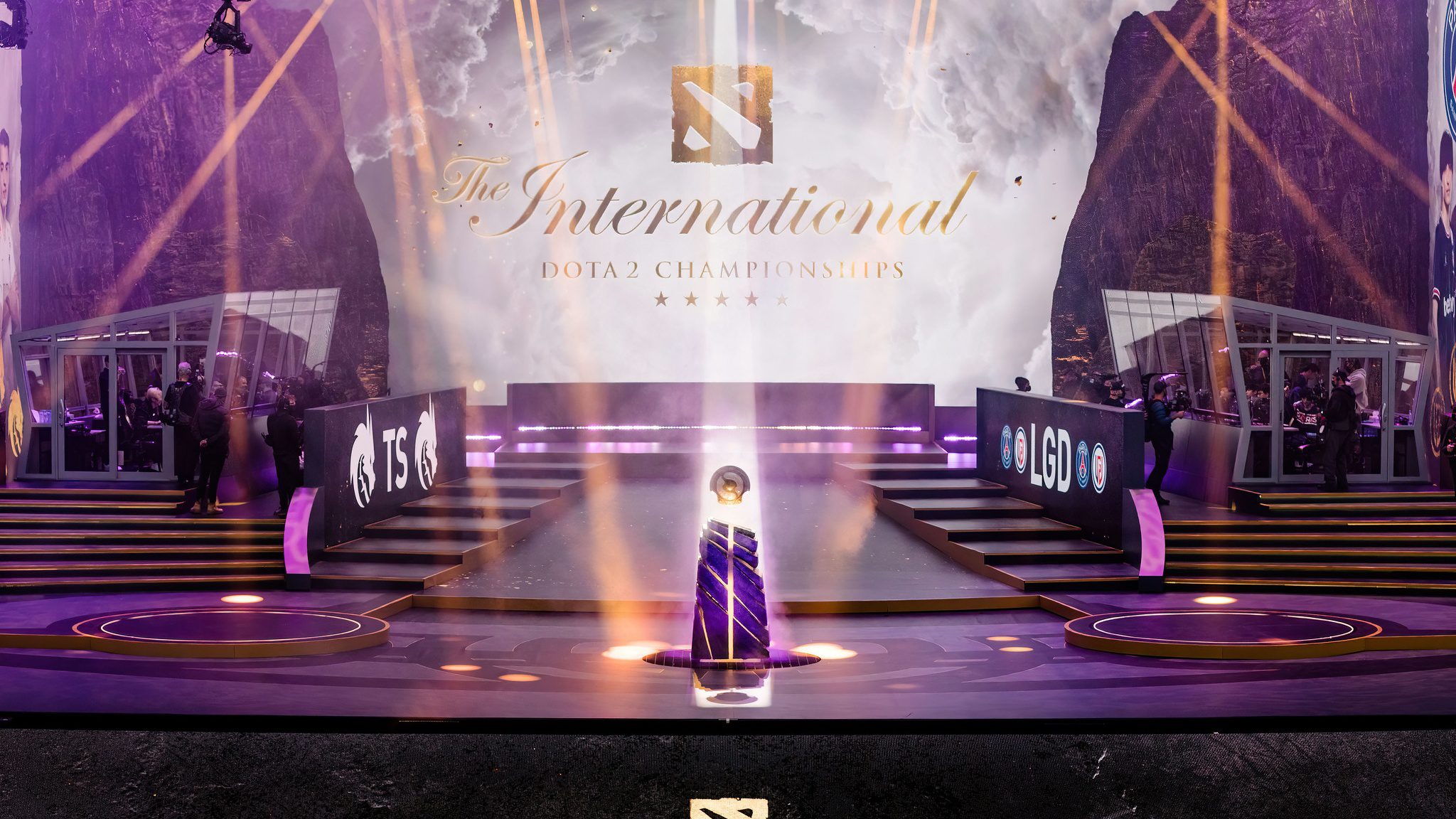 TI10 stage