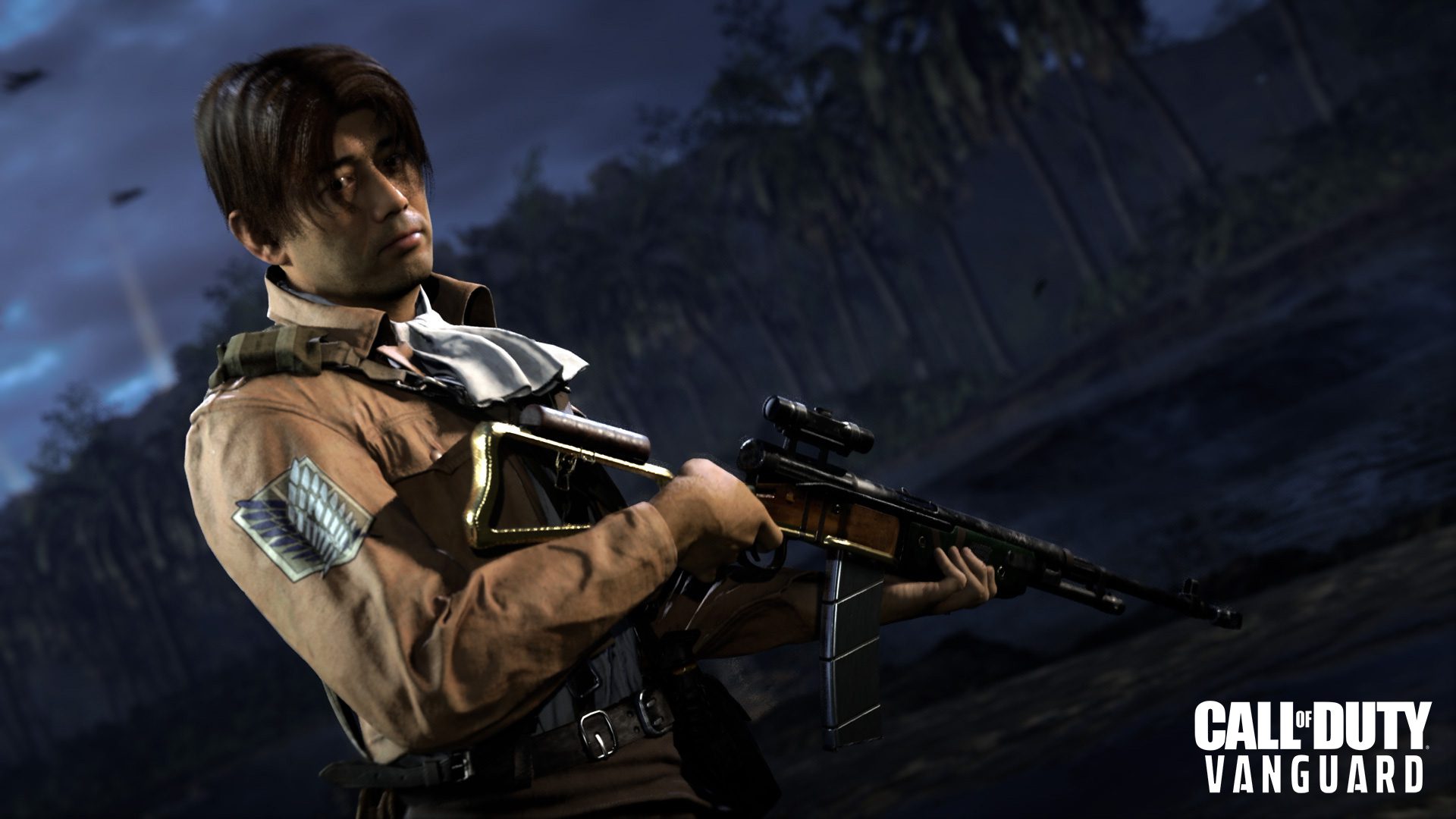 Attack on titan bundle in Call of Duty: Vanguard