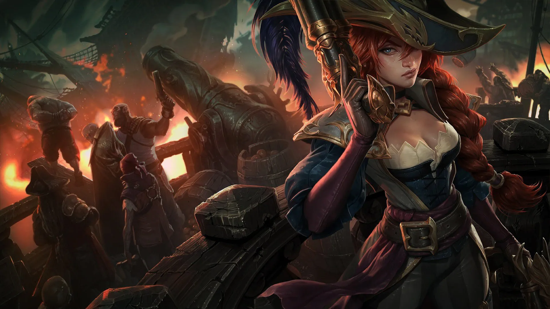 Mercenary TFT Teamfight Tactics guide Miss Fortune Illaoi Gangplank Quinn Tahm Kench Jhin