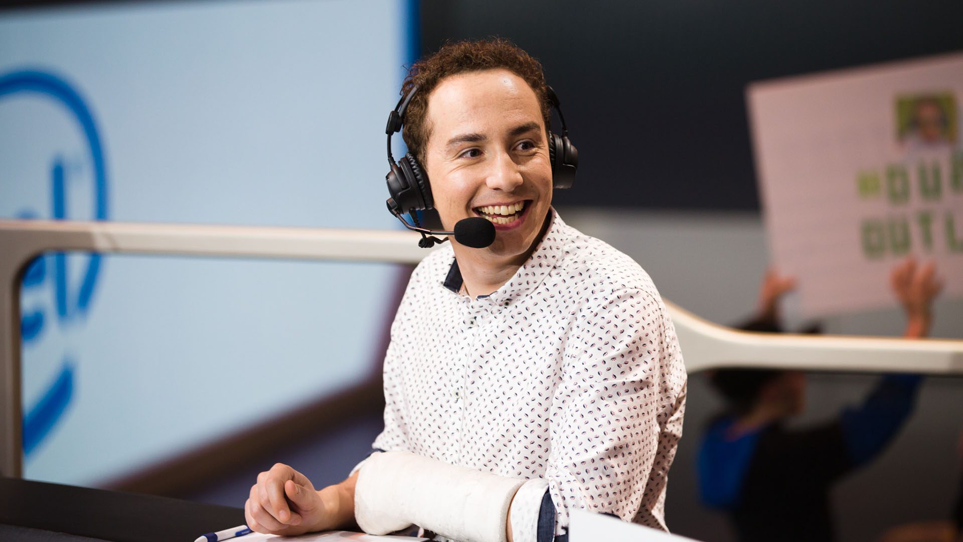 Overwatch League caster Sideshow