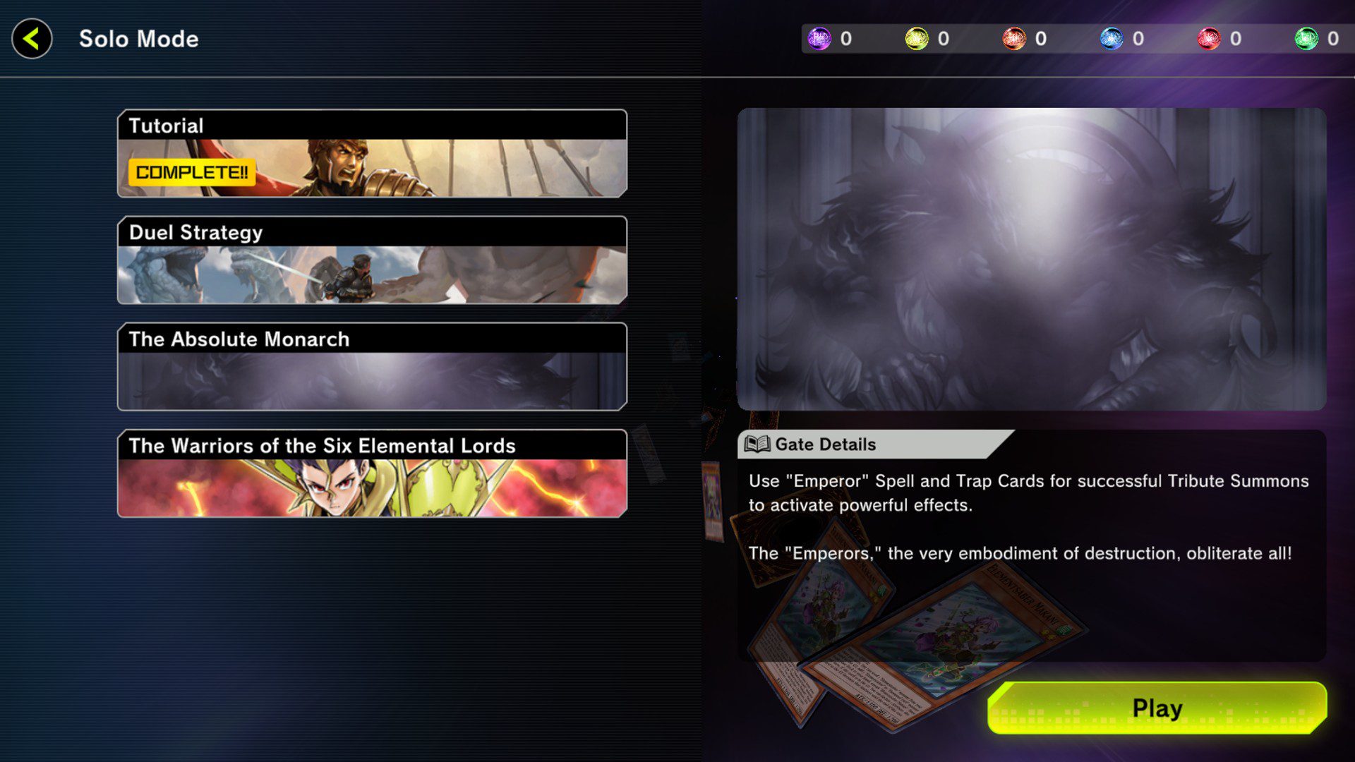 Yugioh Master Duel Solo mode guide