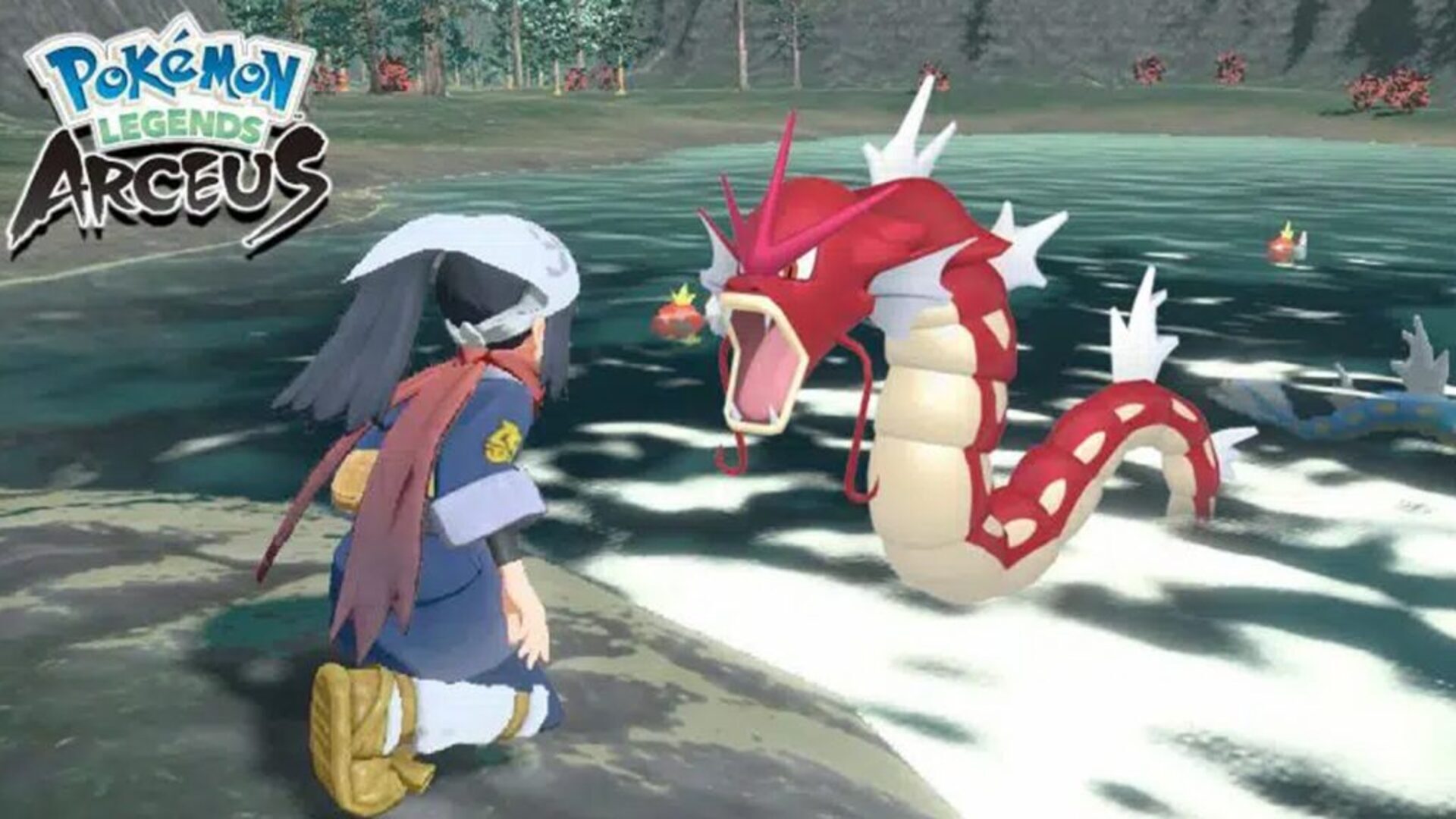 pokemon arceus shiny being captured with mass outbreaks