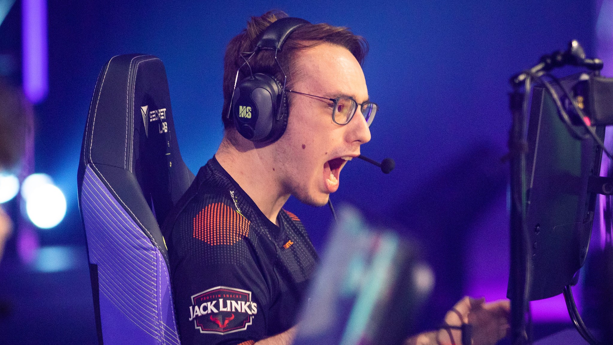 Derke screaming at Masters 2 Iceland