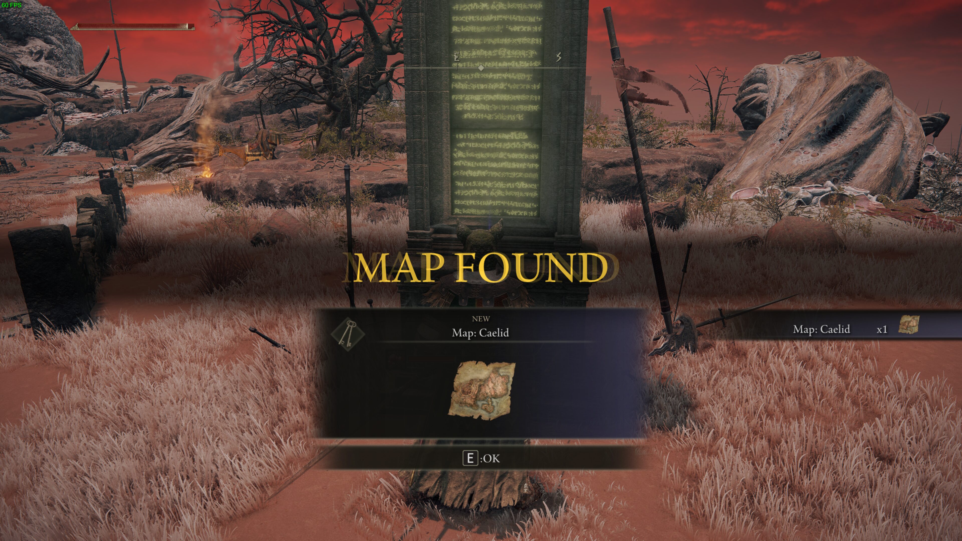 Elden Ring Caelid Map