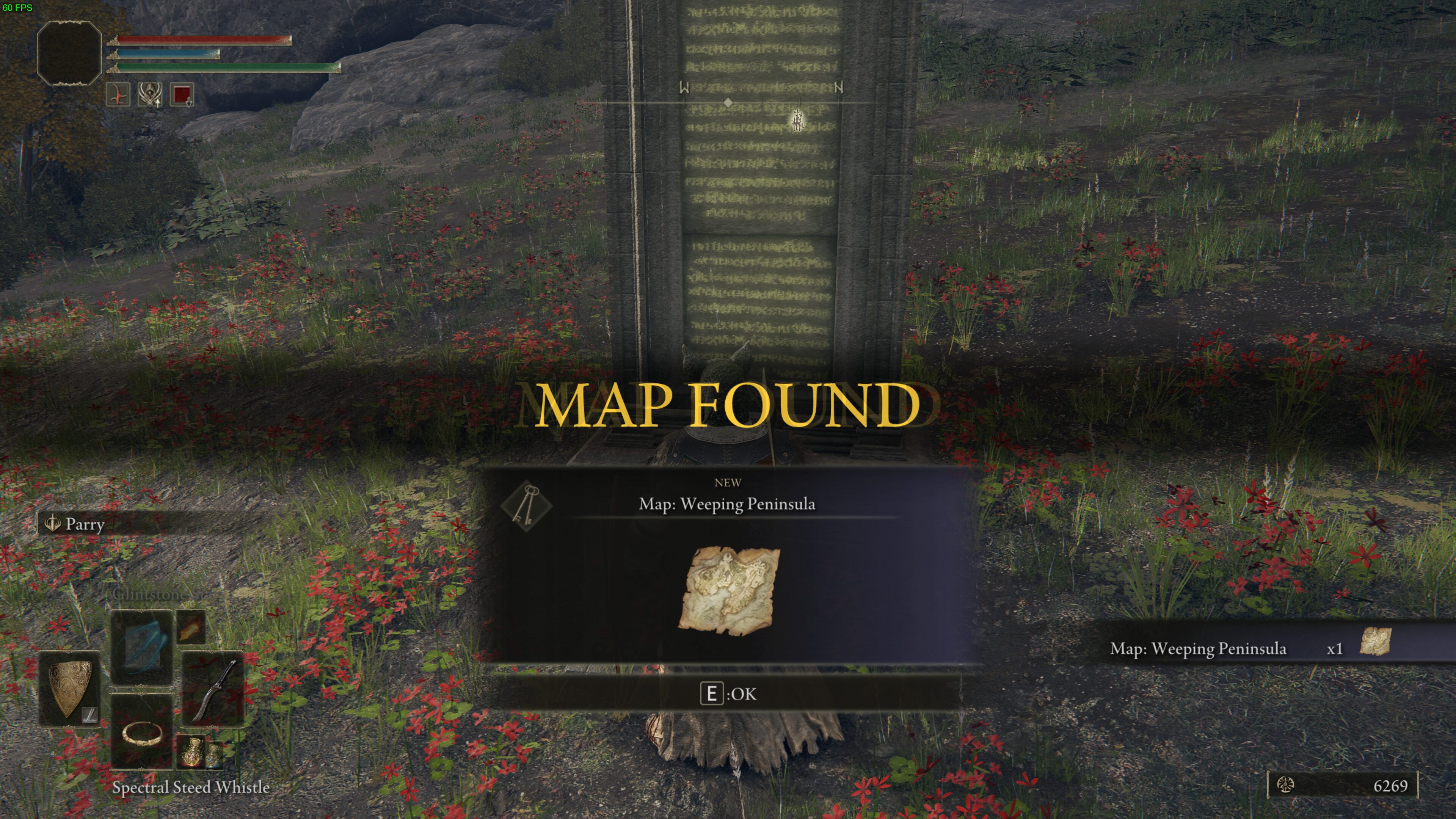 Elden Ring South Limgrave map