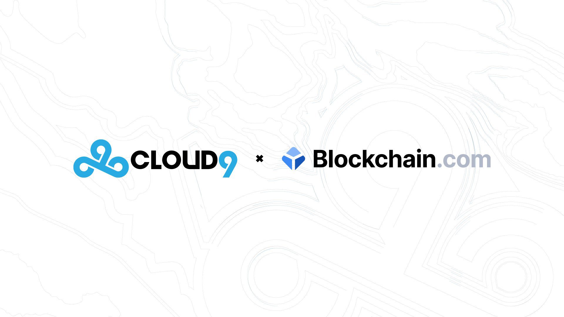 Cloud9 Blockchain.com partnership logo
