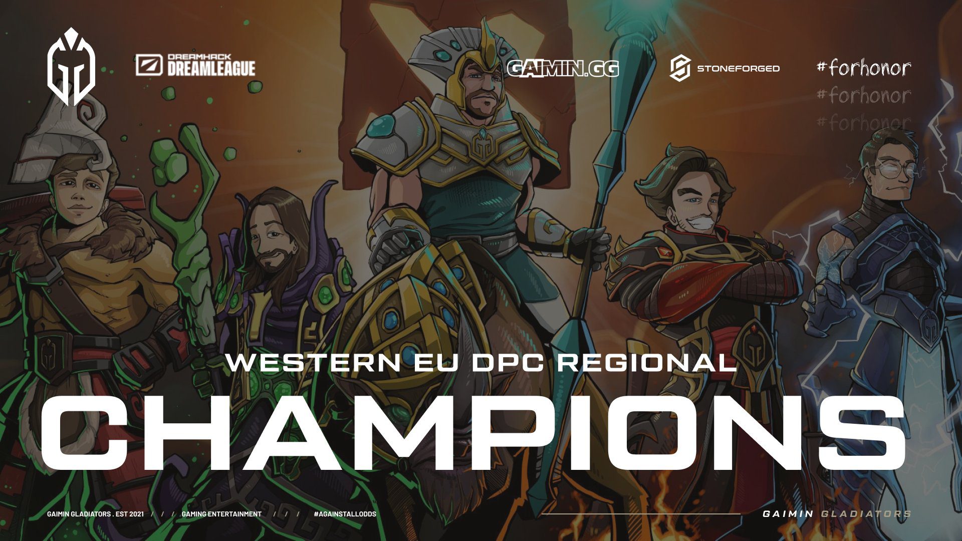Gaimin Gladiators announcement