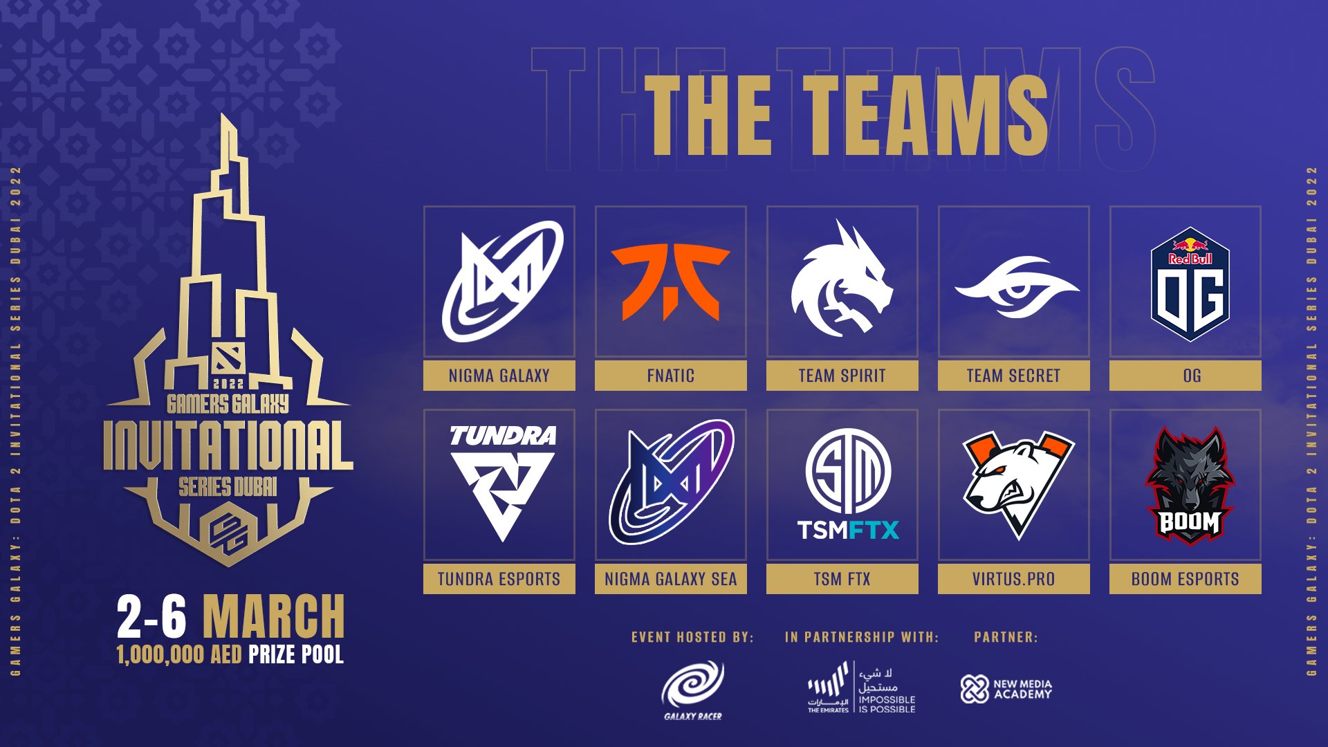 GAMERS GALAXY teams