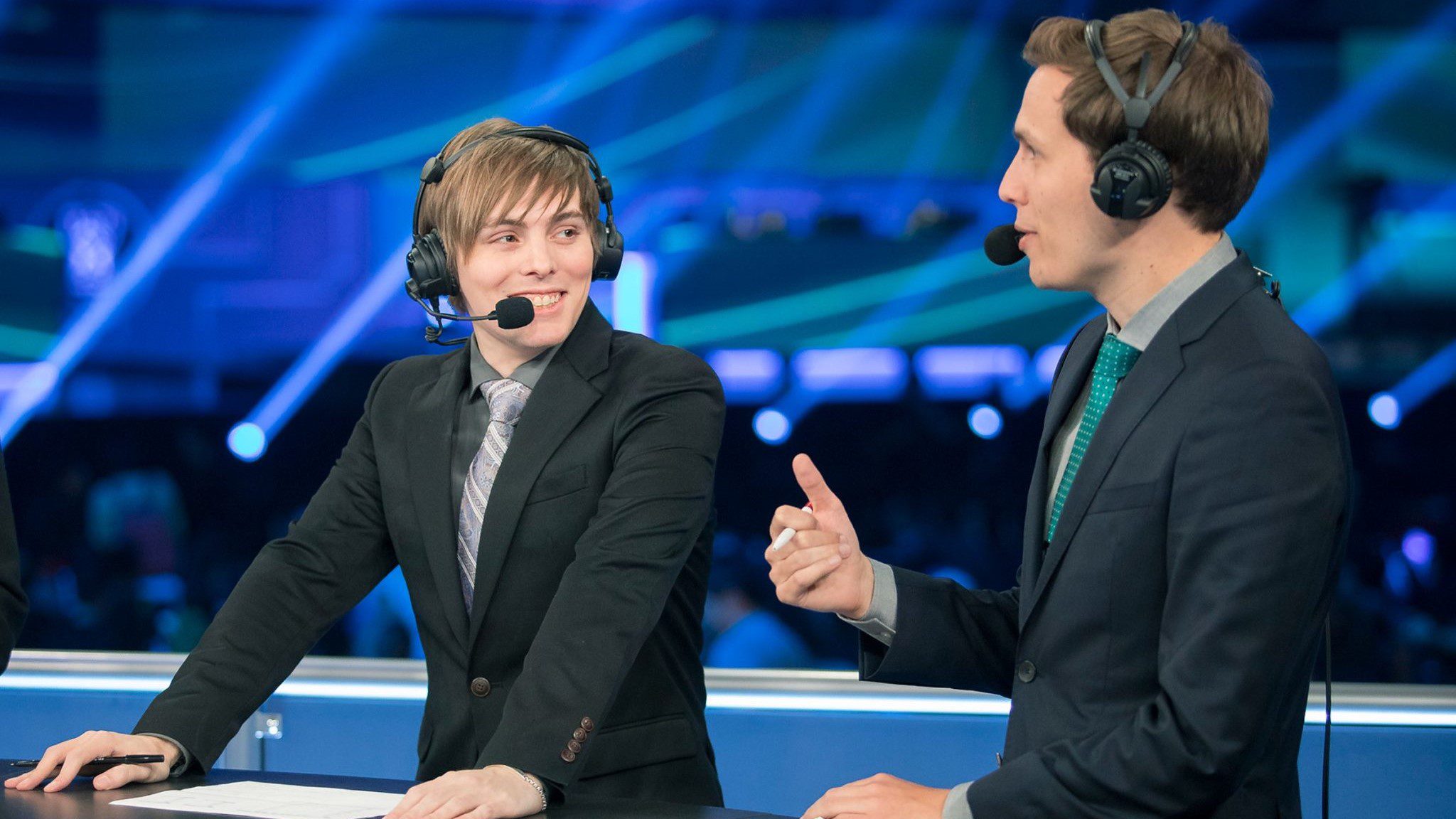 LS before he joined the LCS on the Worlds broadcast