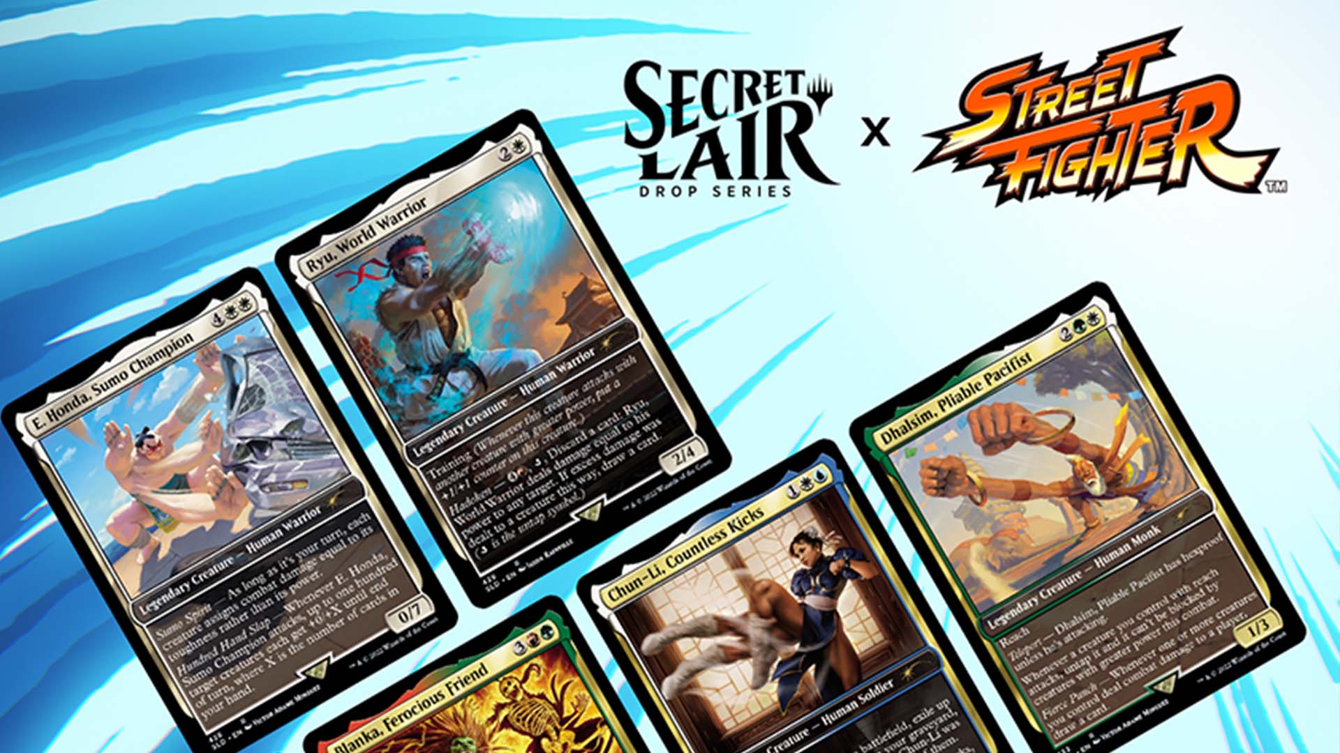Secret Lair is behind the MTG x Street Fighter collaboration