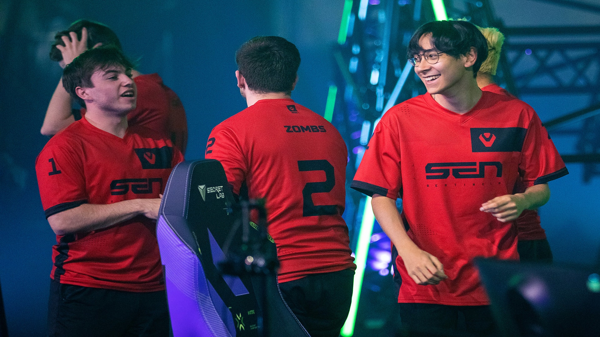 Team Sentinels reacts at the VALORANT Champions Tour 2021: VCT Masters Reykjavík Grand Finals on May 30, 2021 in Reykjavik, Iceland
