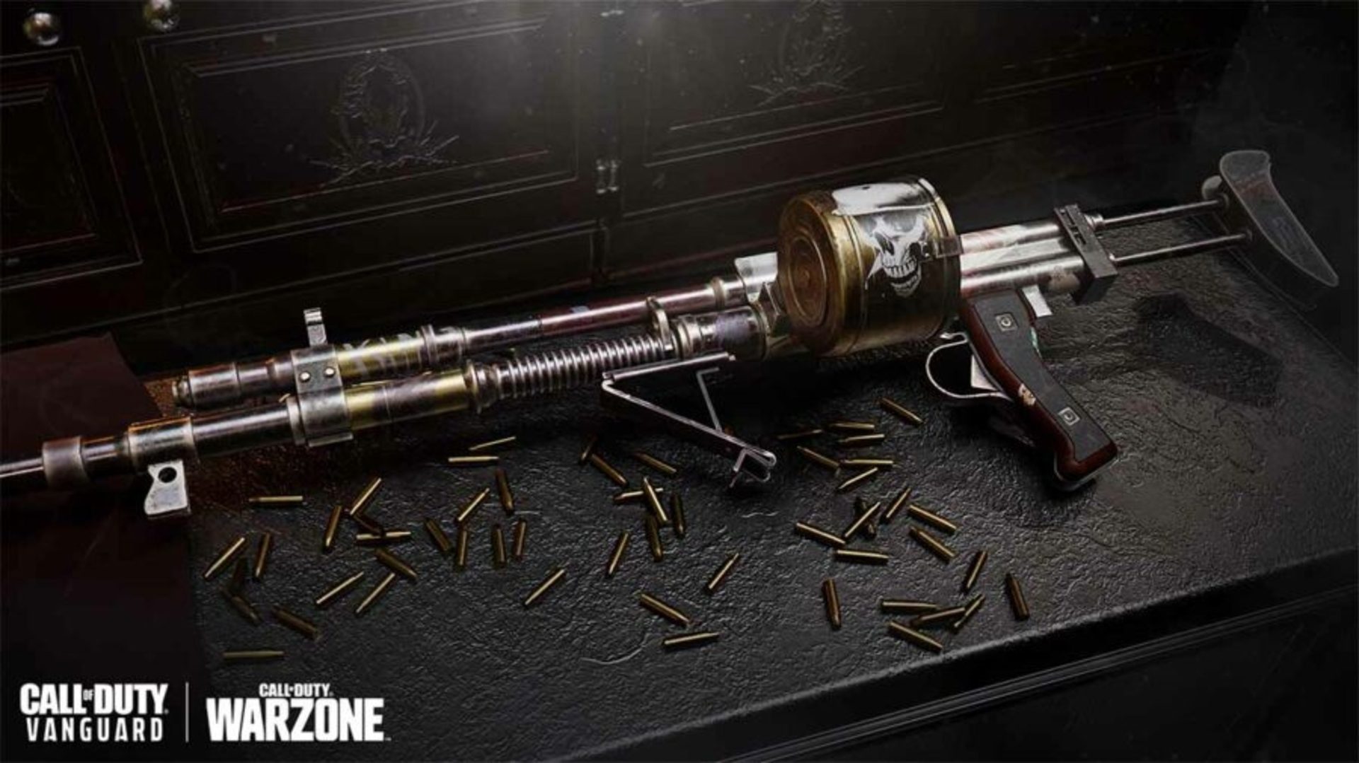 The gun model for the KG M40 in Warzone Pacific.