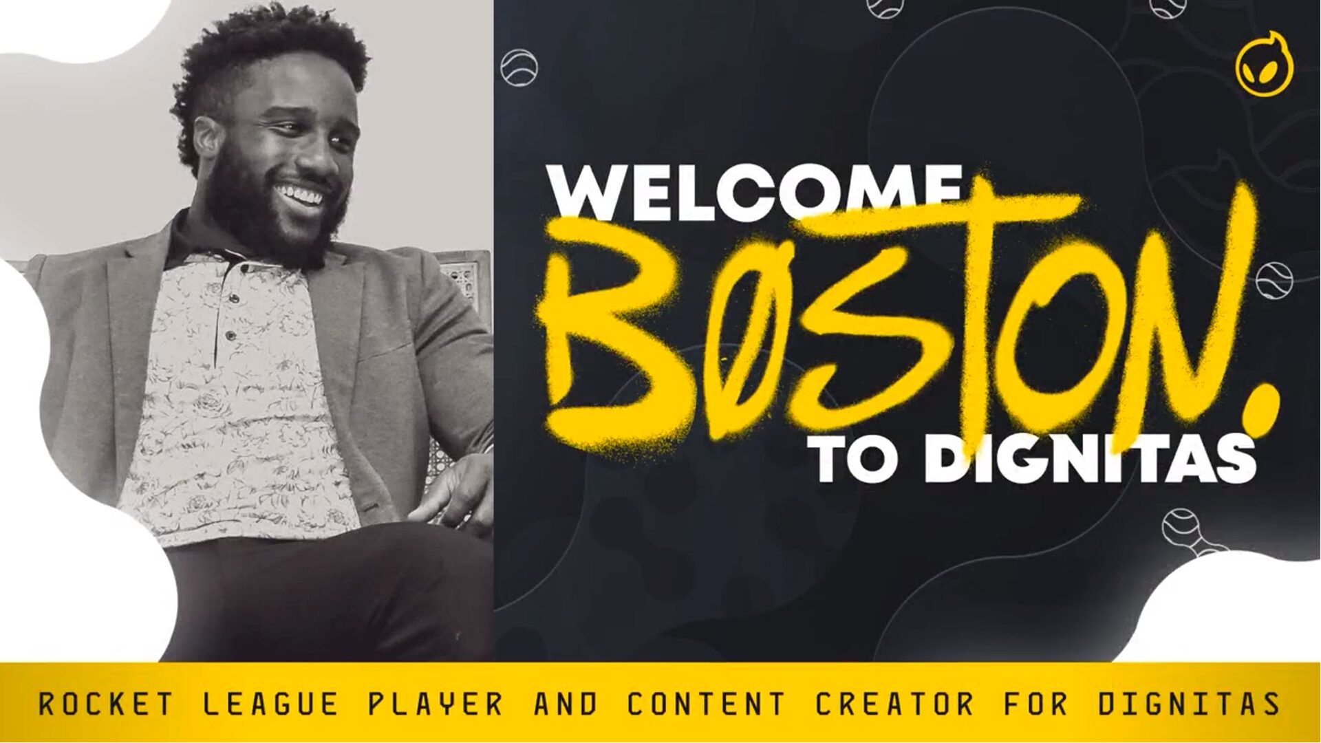 Boston Scott joins Dignitas Rocket League as a substitute