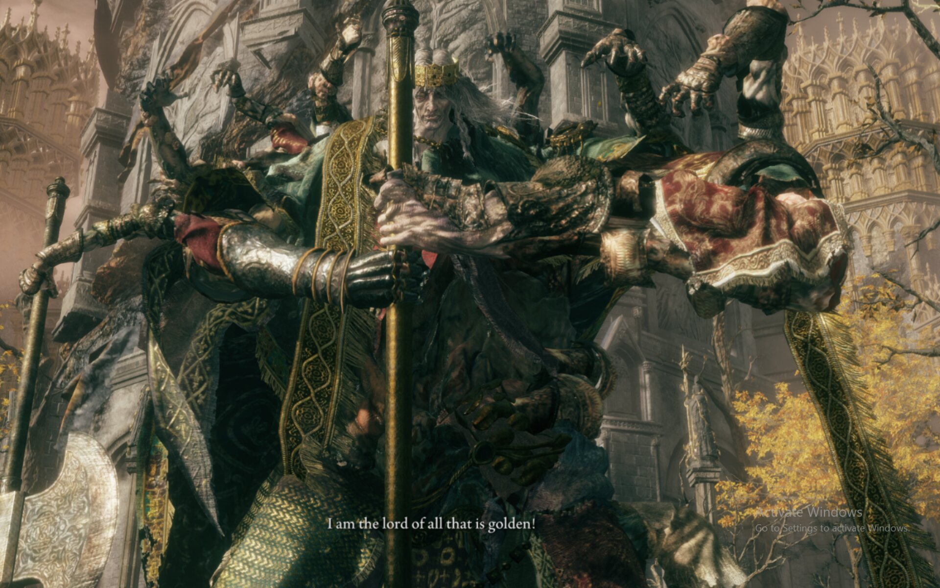 Godrick in Elden Ring 