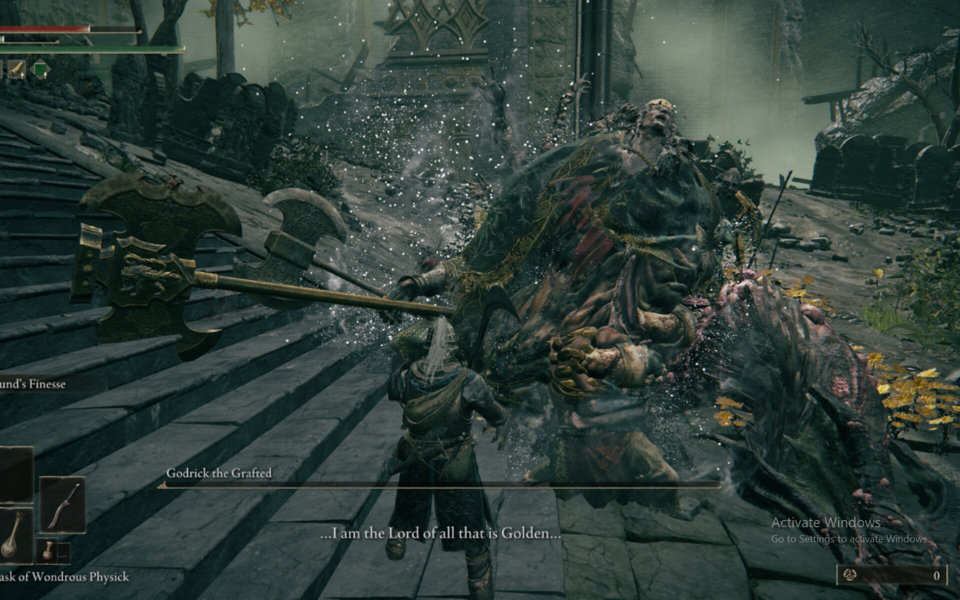 Godrick killed in Elden Ring
