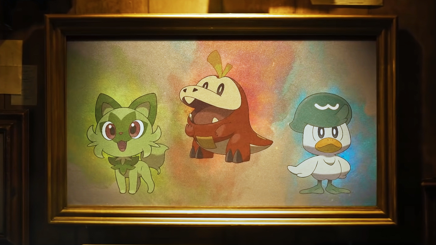 Pokemon Gen 9 starters