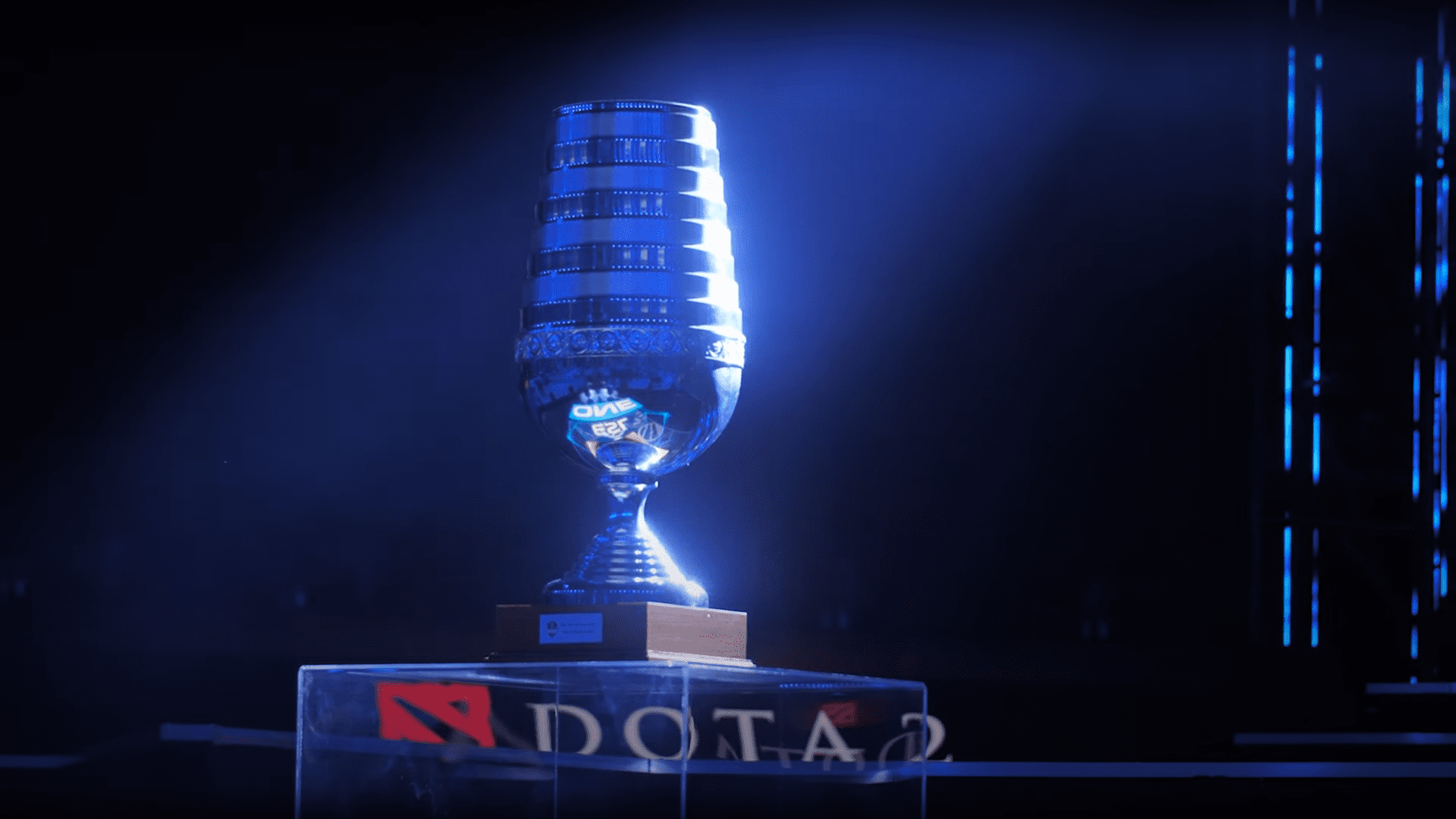 ESL one trophy
