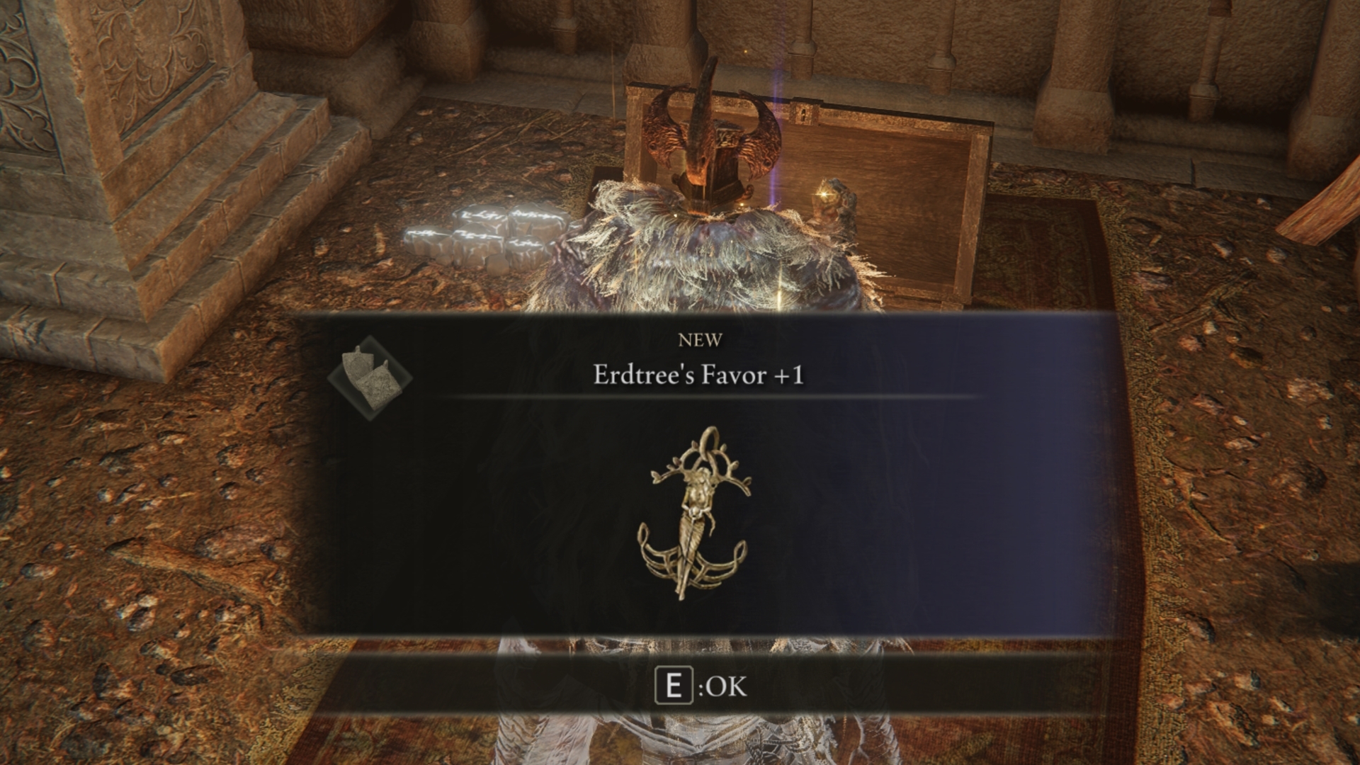 Erdtree's Favor +1 Talisman in Elden Ring