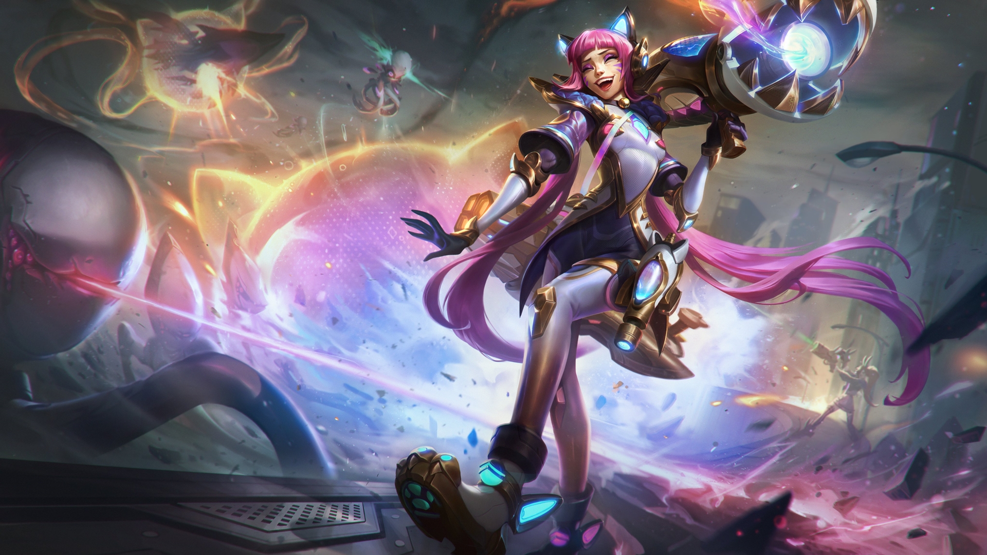 Prestige Battle Cat Jinx is the champion's first prestige skin.