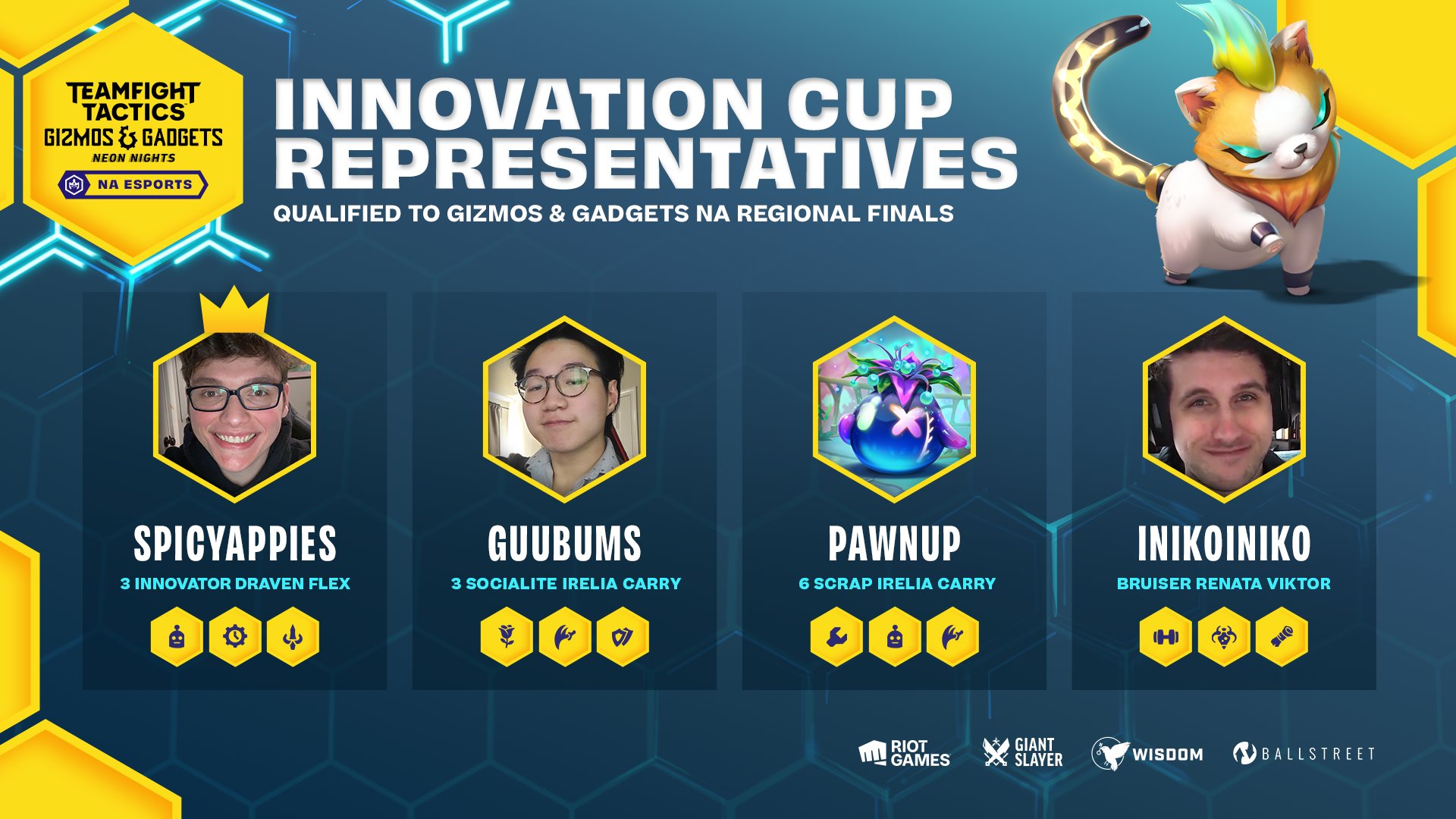 TFT Innovation Cup best comps TFT Set 6.5 Neon Nights