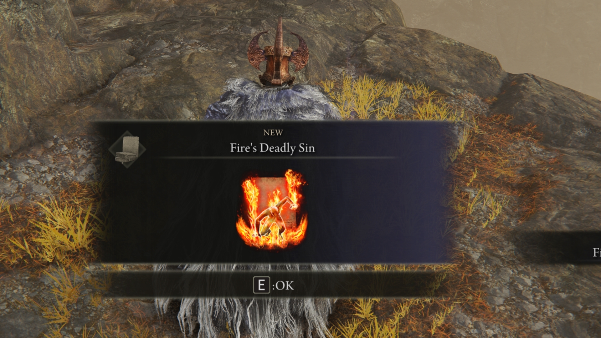 Fire's Deadly Sin Elden Ring