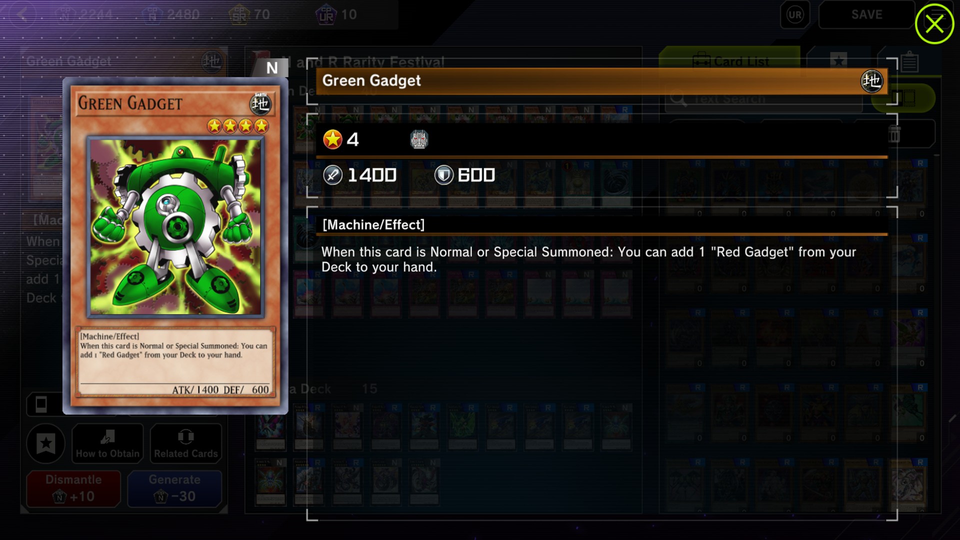 Yu-Gi-Oh! Master Duel Gadgets