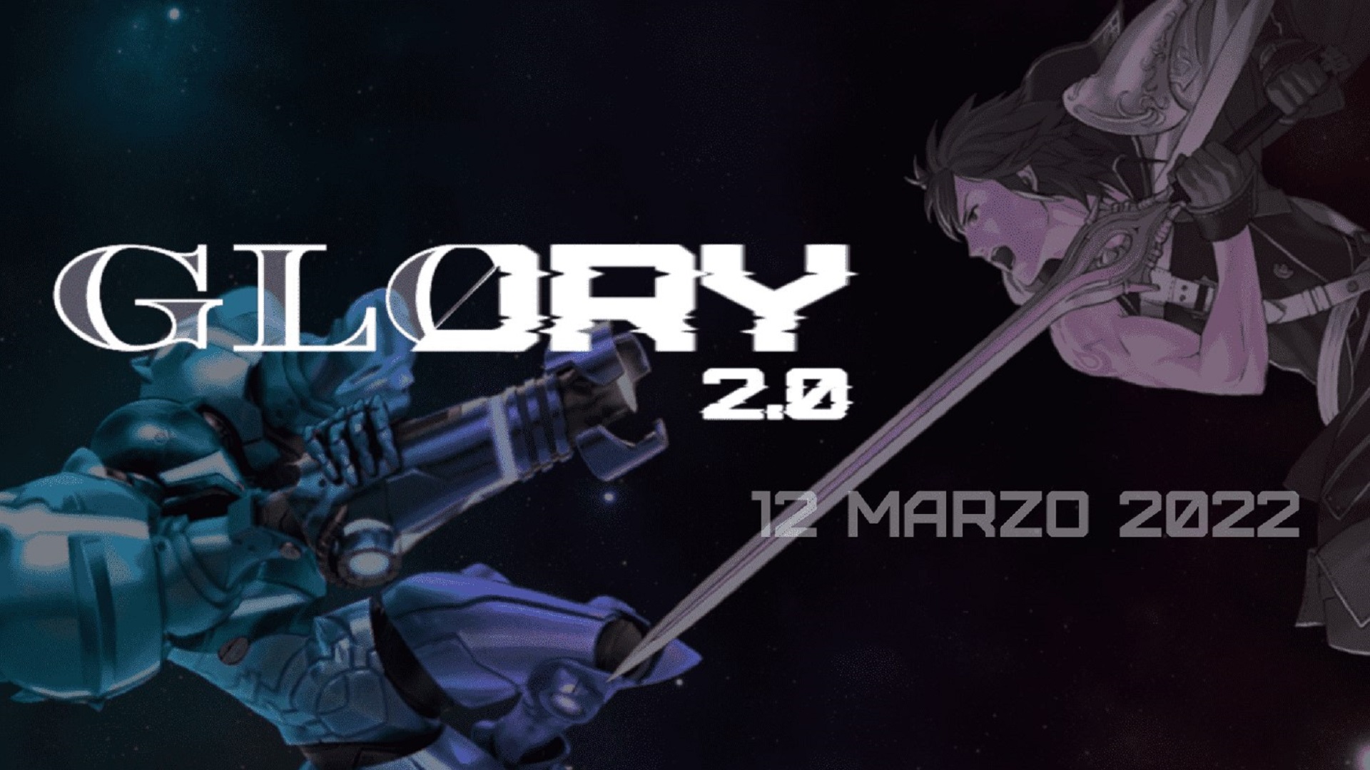 Chrom and Samus face off in the graphic for Glory 2.0