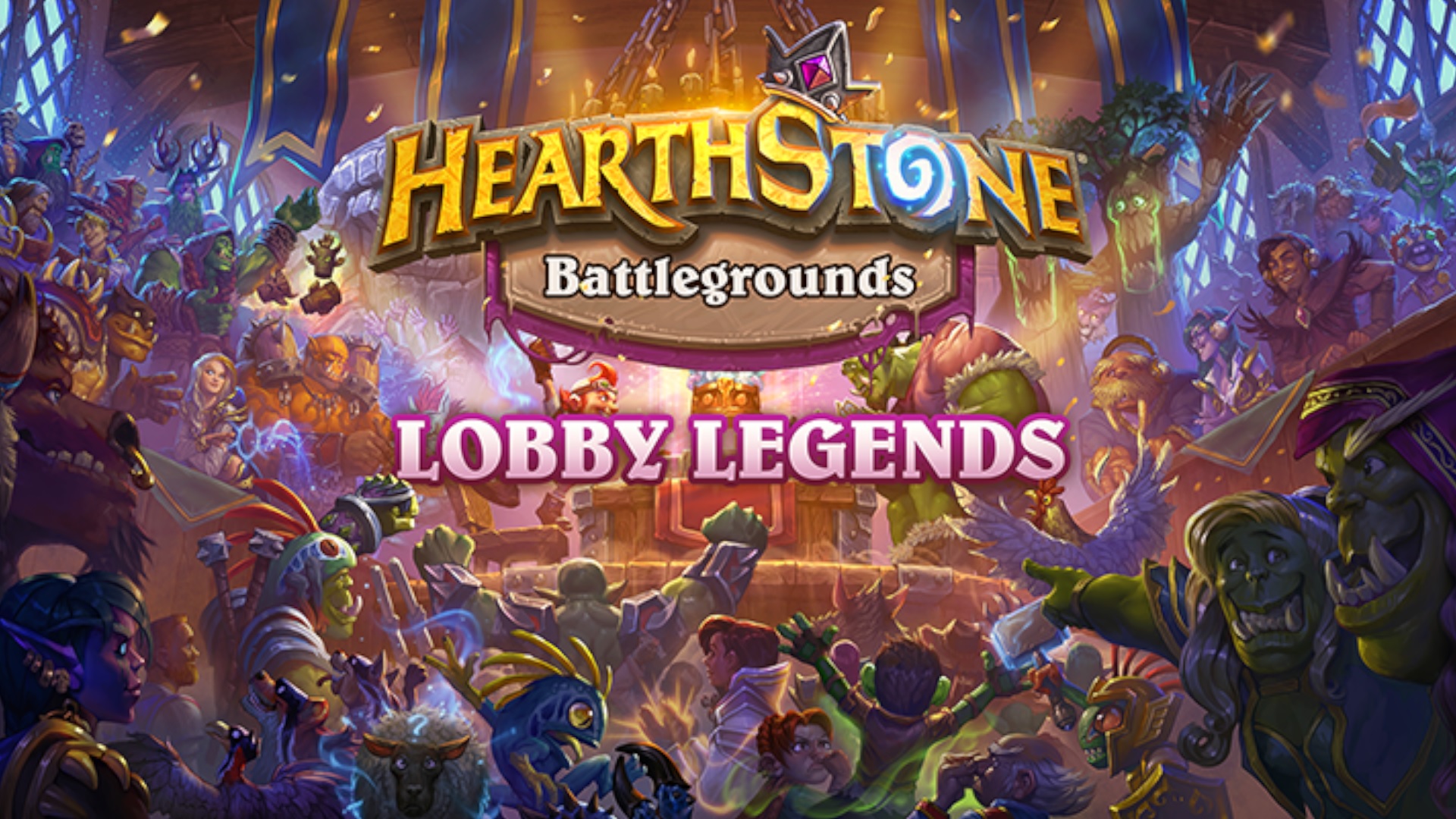 Hearthstone Battlegrounds Lobby Legends Noblegarden