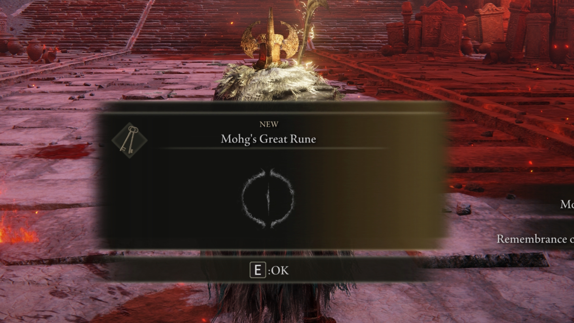 Mohg's Great Rune Elden Ring