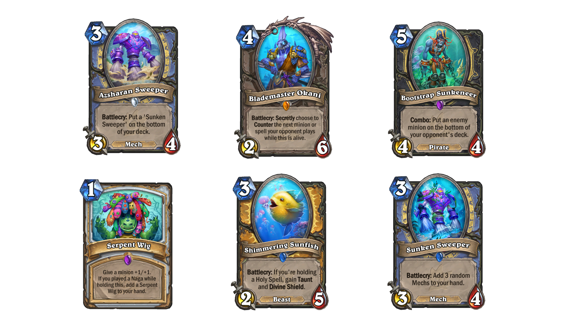 More Voyage to the Sunken City cards